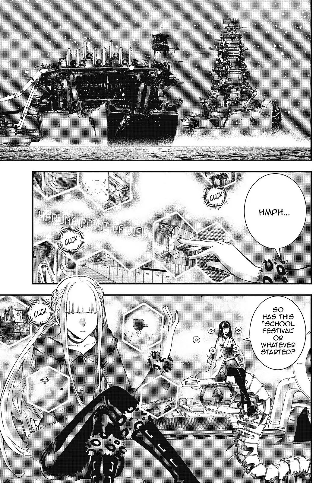 Aoki Hagane no Arpeggio chapter 107 page 1