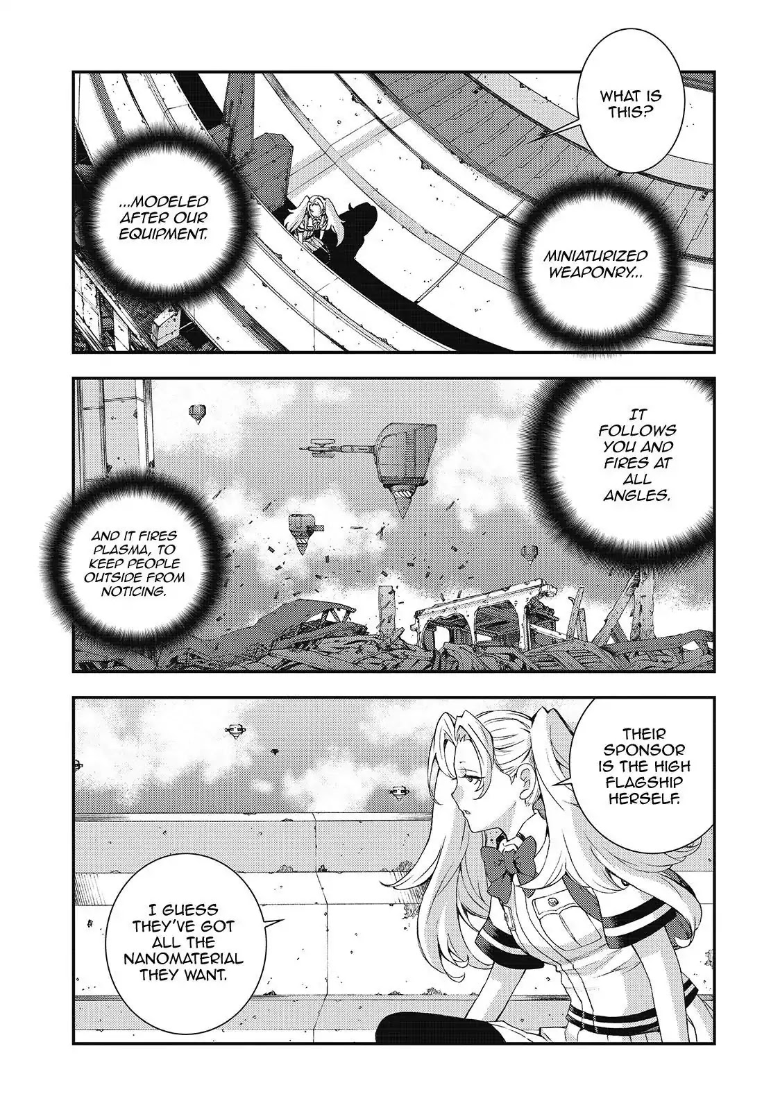 Aoki Hagane no Arpeggio chapter 107 page 11