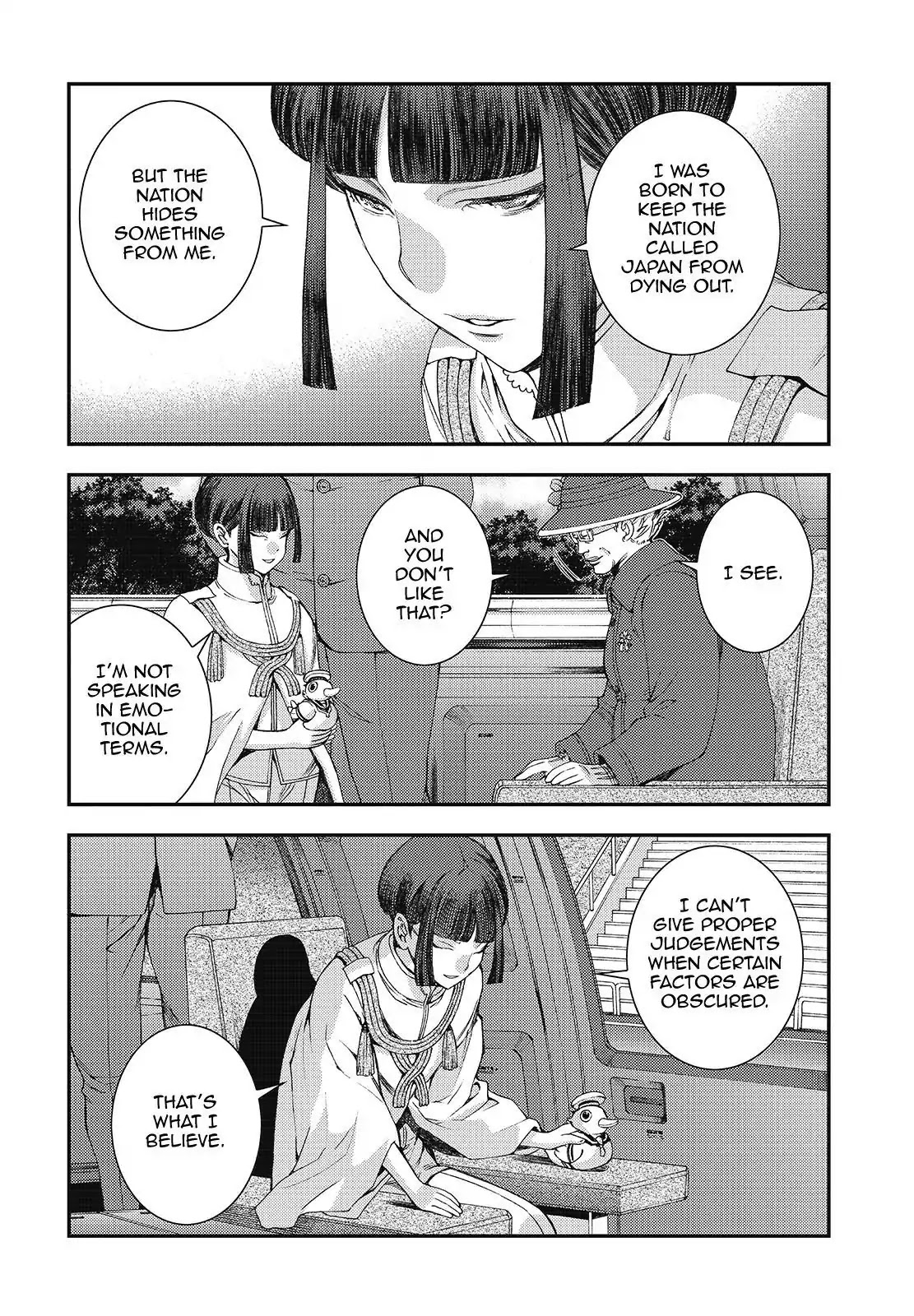 Aoki Hagane no Arpeggio chapter 107 page 22