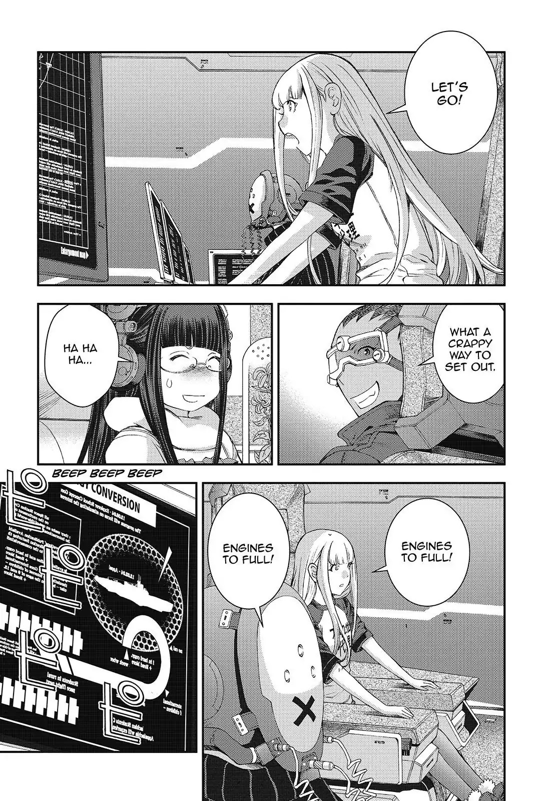 Aoki Hagane no Arpeggio chapter 108 page 28