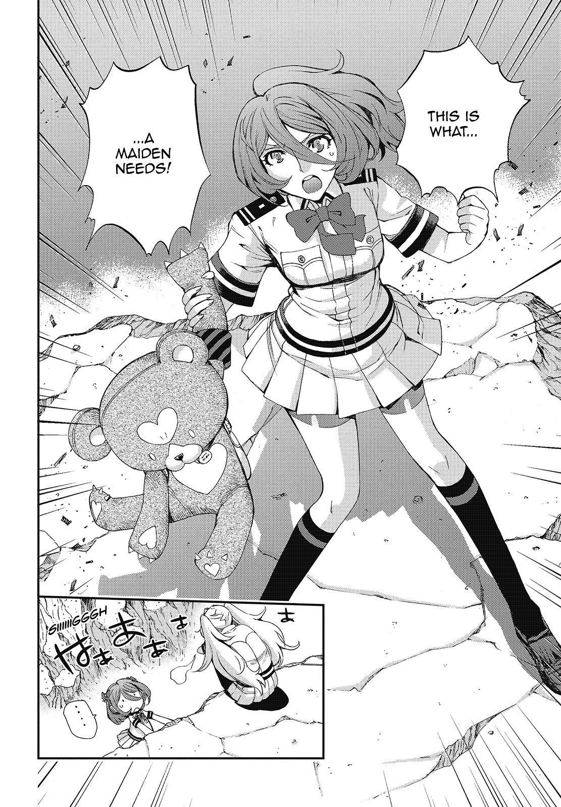 Aoki Hagane no Arpeggio chapter 110.5 page 14