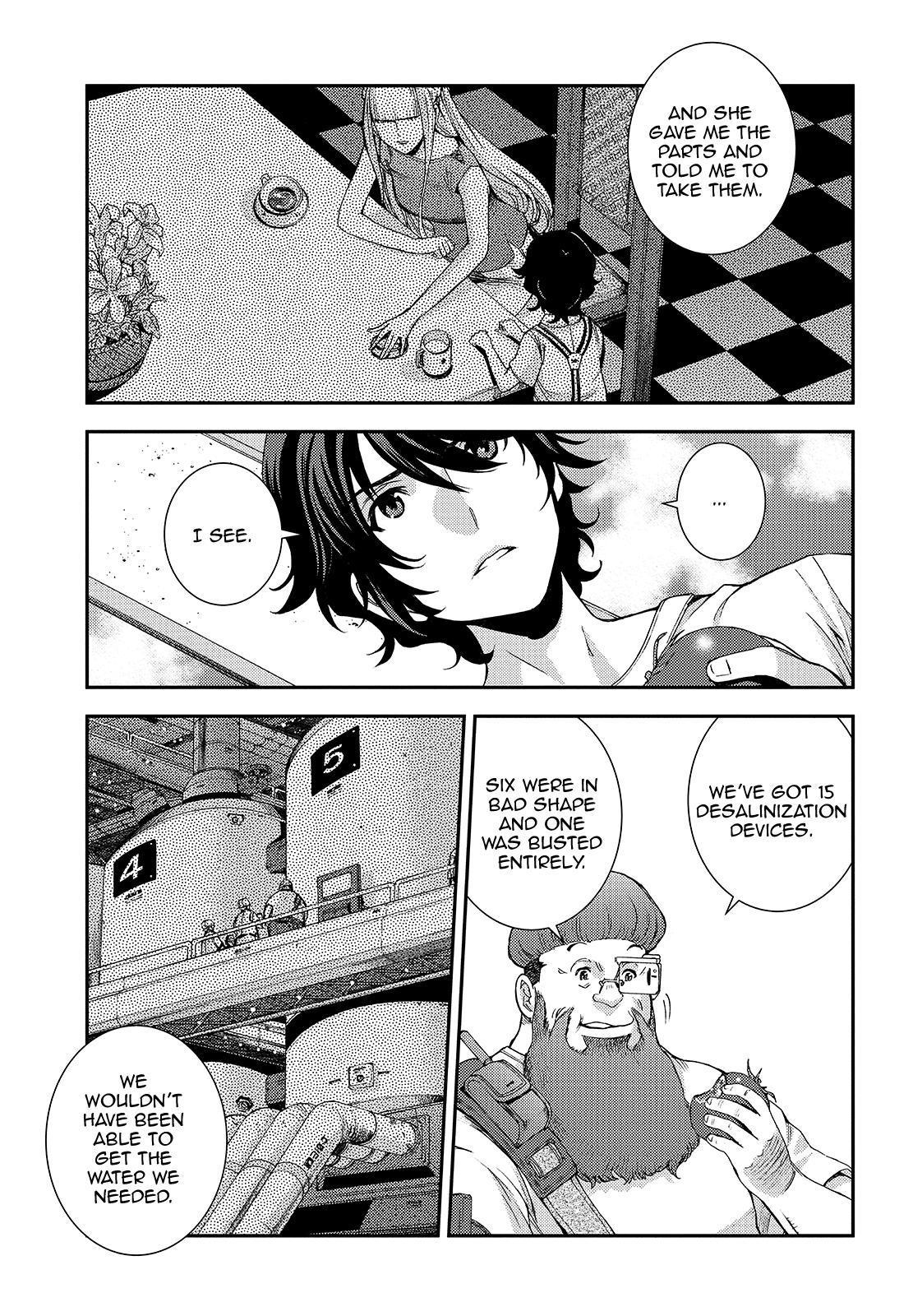 Aoki Hagane no Arpeggio chapter 111 page 21