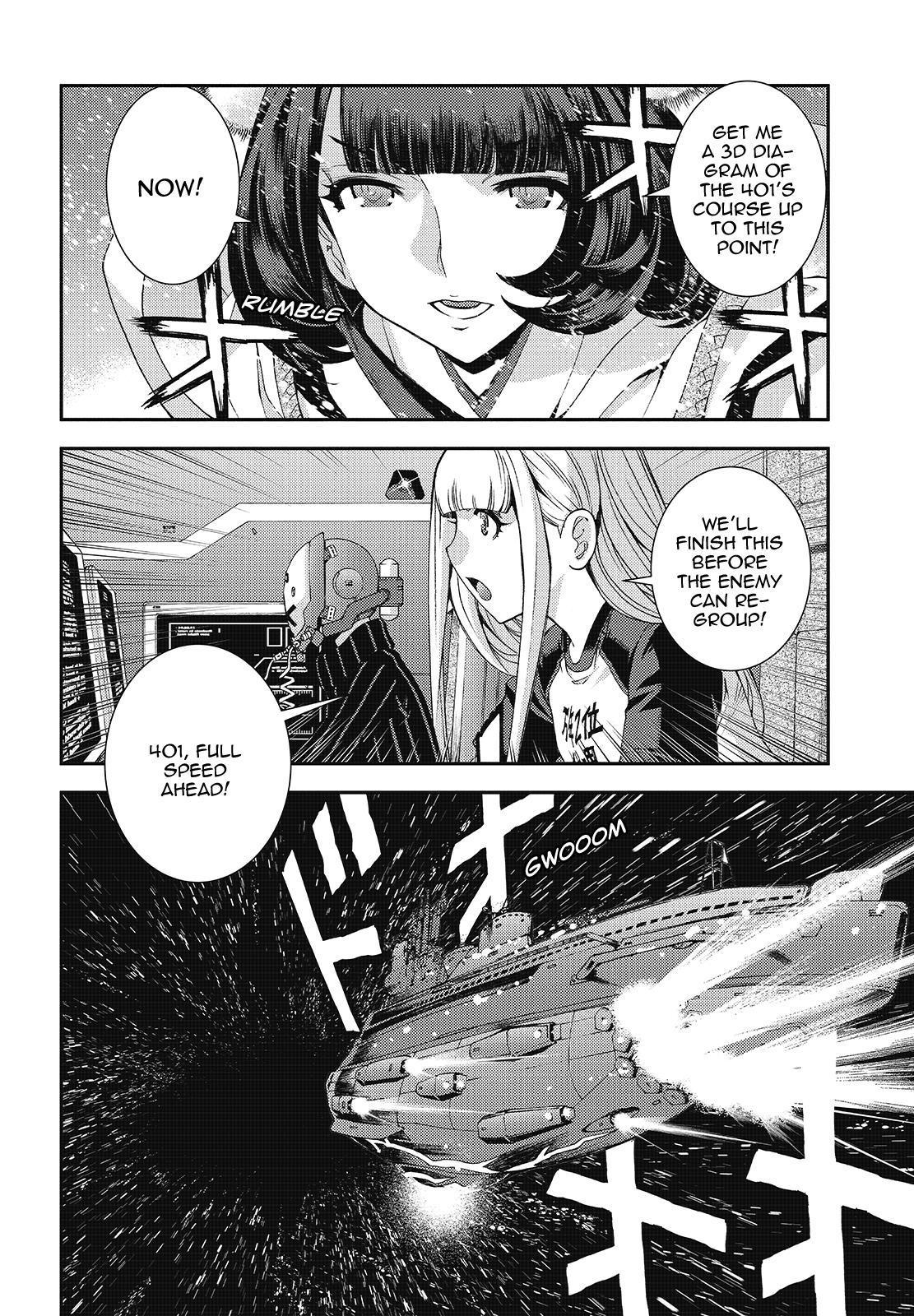 Aoki Hagane no Arpeggio chapter 117 page 22