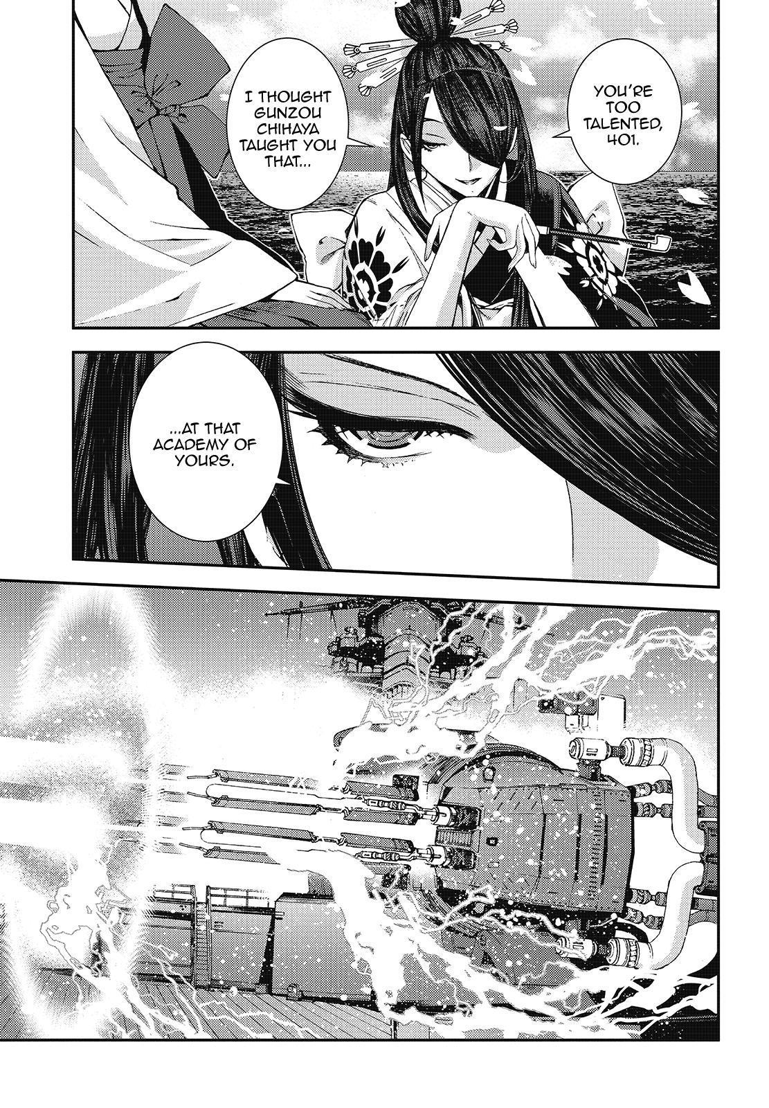 Aoki Hagane no Arpeggio chapter 118 page 35