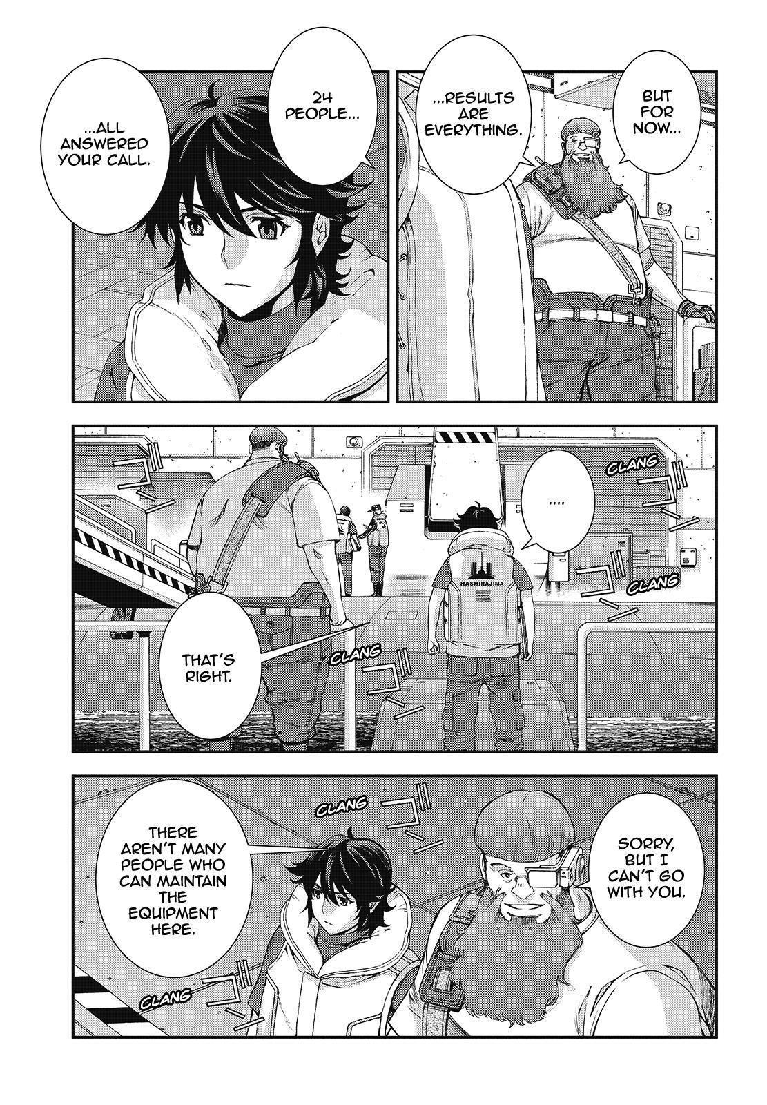 Aoki Hagane no Arpeggio chapter 119 page 11