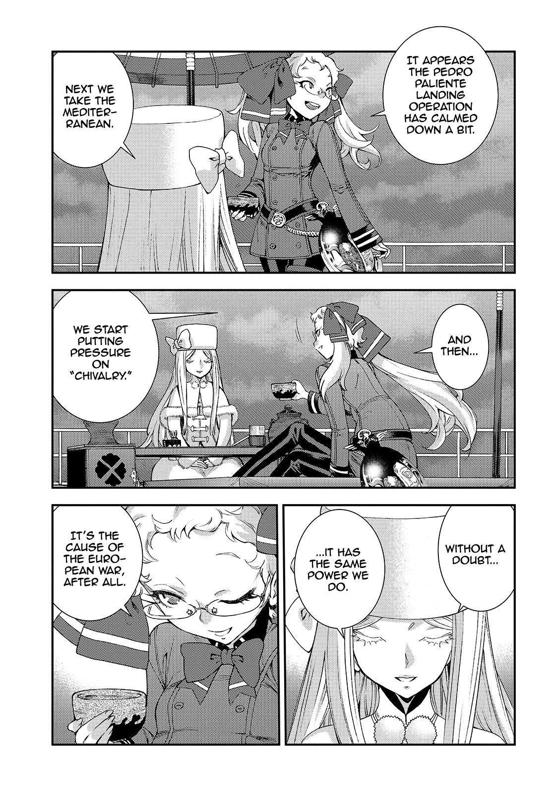 Aoki Hagane no Arpeggio chapter 122.1 page 17