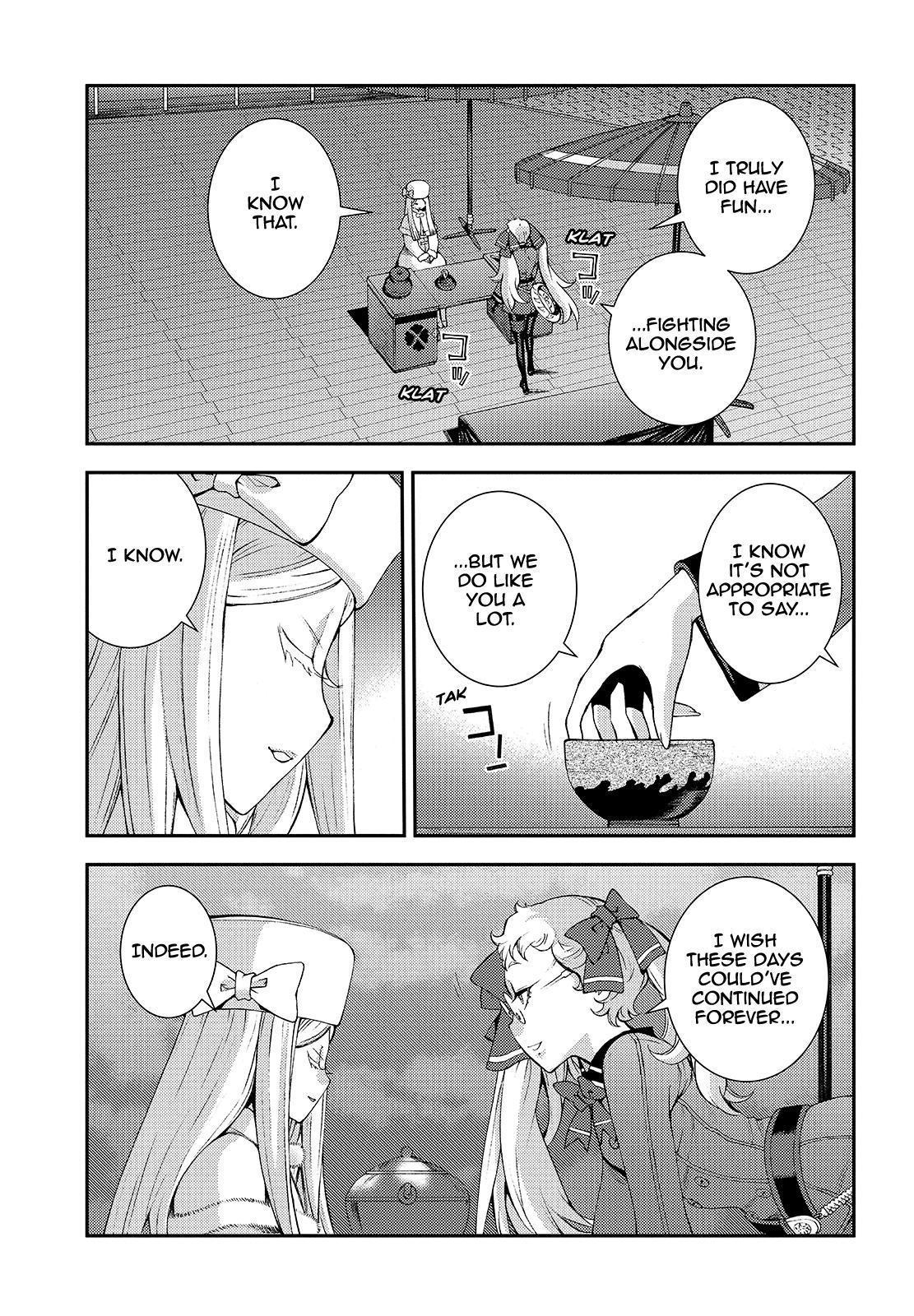 Aoki Hagane no Arpeggio chapter 122.1 page 21