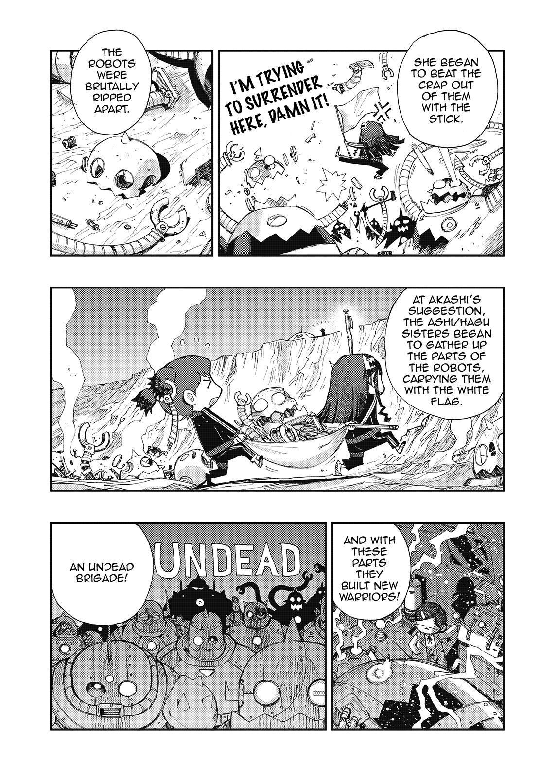 Aoki Hagane no Arpeggio chapter 122 page 9