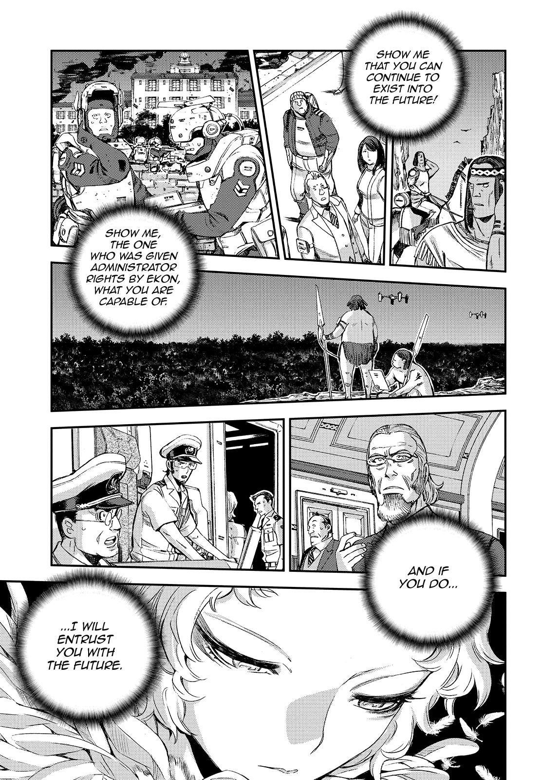 Aoki Hagane no Arpeggio chapter 123 page 23