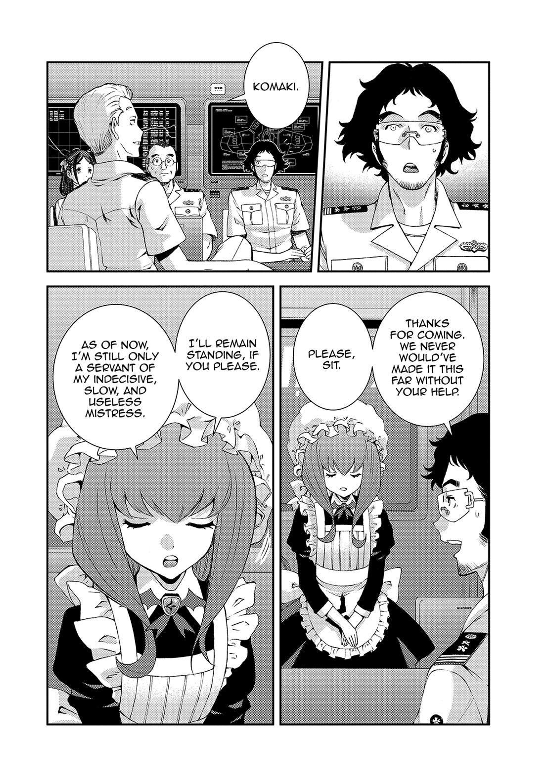 Aoki Hagane no Arpeggio chapter 125 page 28