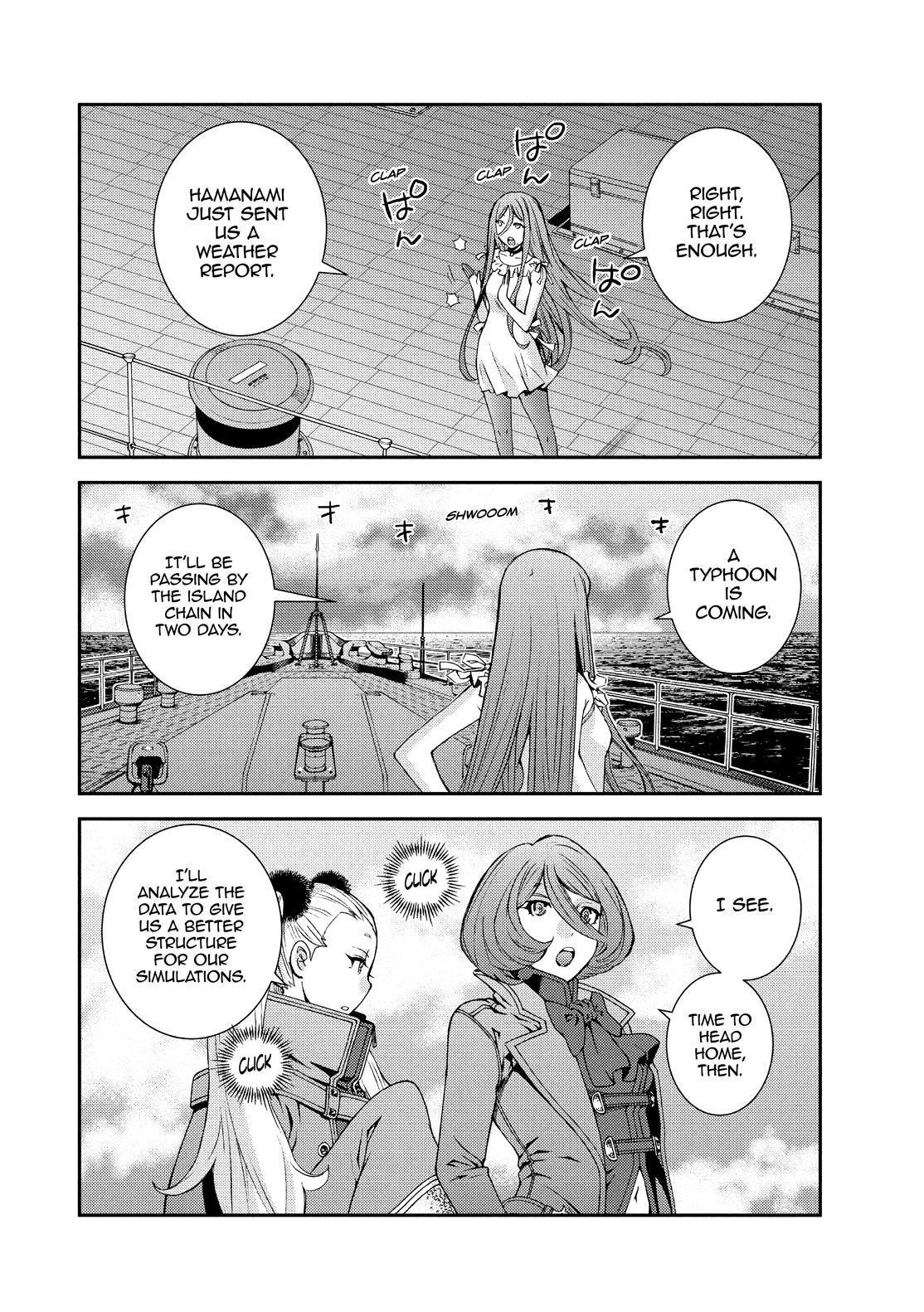 Aoki Hagane no Arpeggio chapter 129.5 page 14