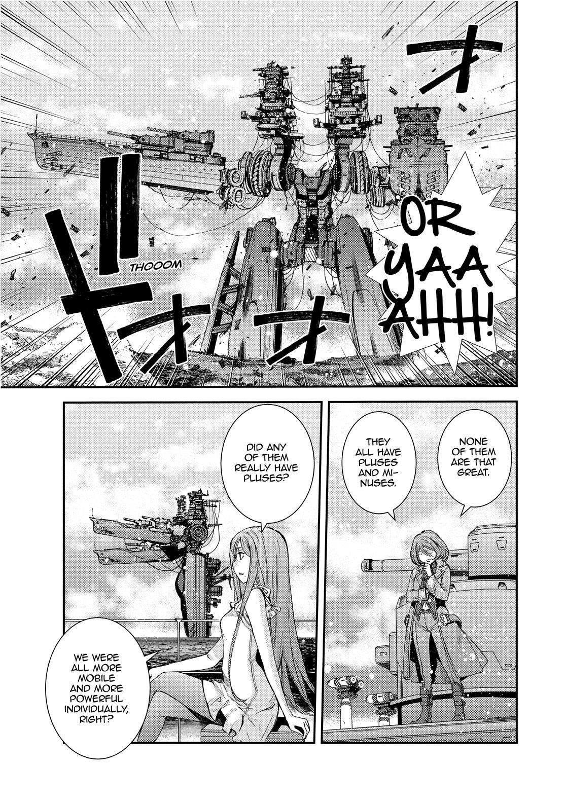 Aoki Hagane no Arpeggio chapter 129.5 page 9