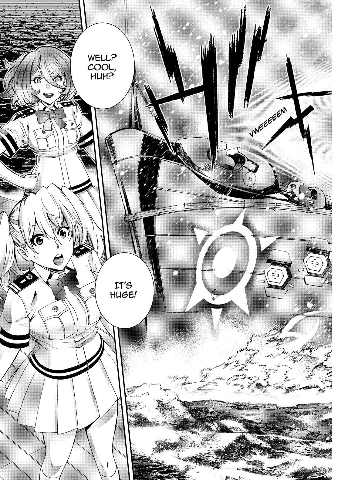 Aoki Hagane no Arpeggio chapter 130 page 19