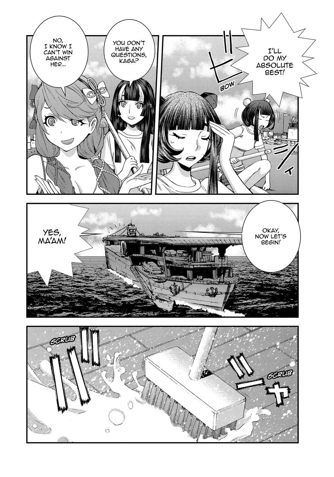 Aoki Hagane no Arpeggio chapter 131.5 page 10