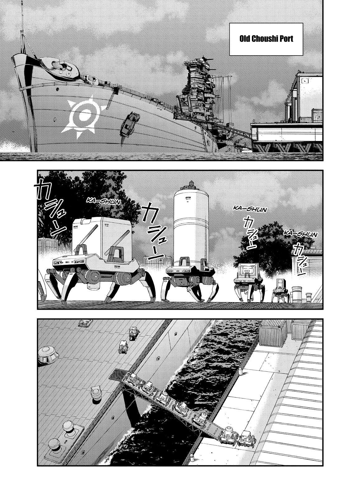 Aoki Hagane no Arpeggio chapter 136 page 11