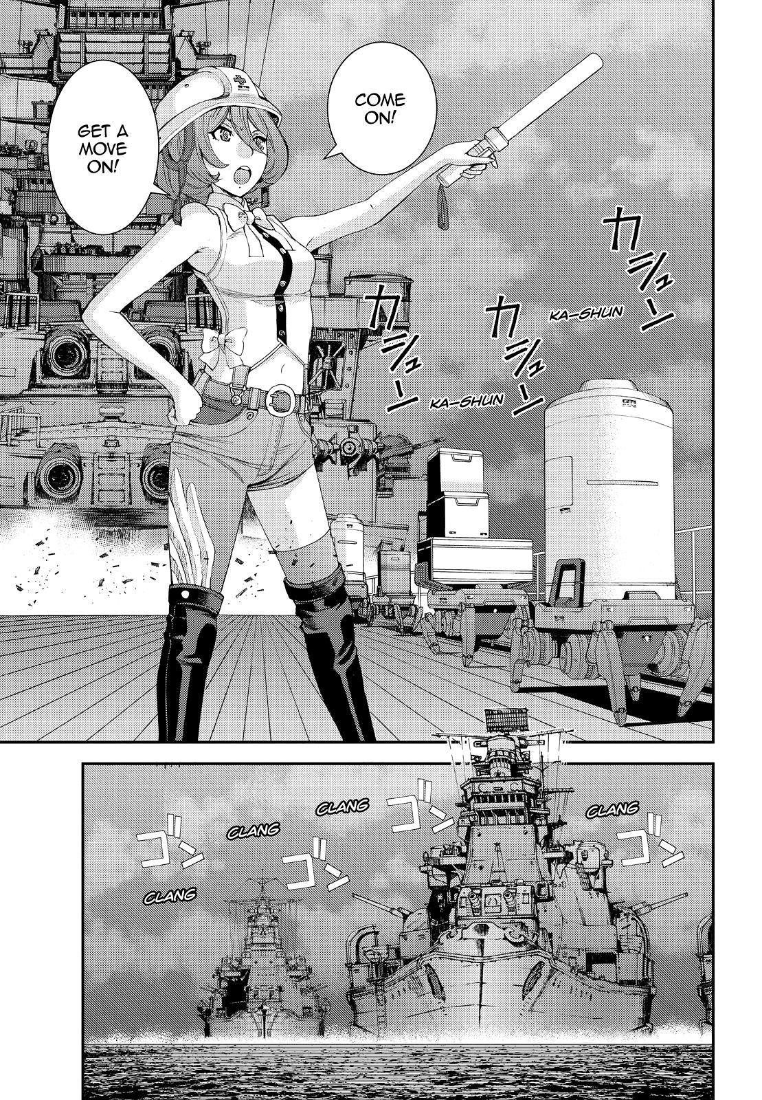 Aoki Hagane no Arpeggio chapter 136 page 13