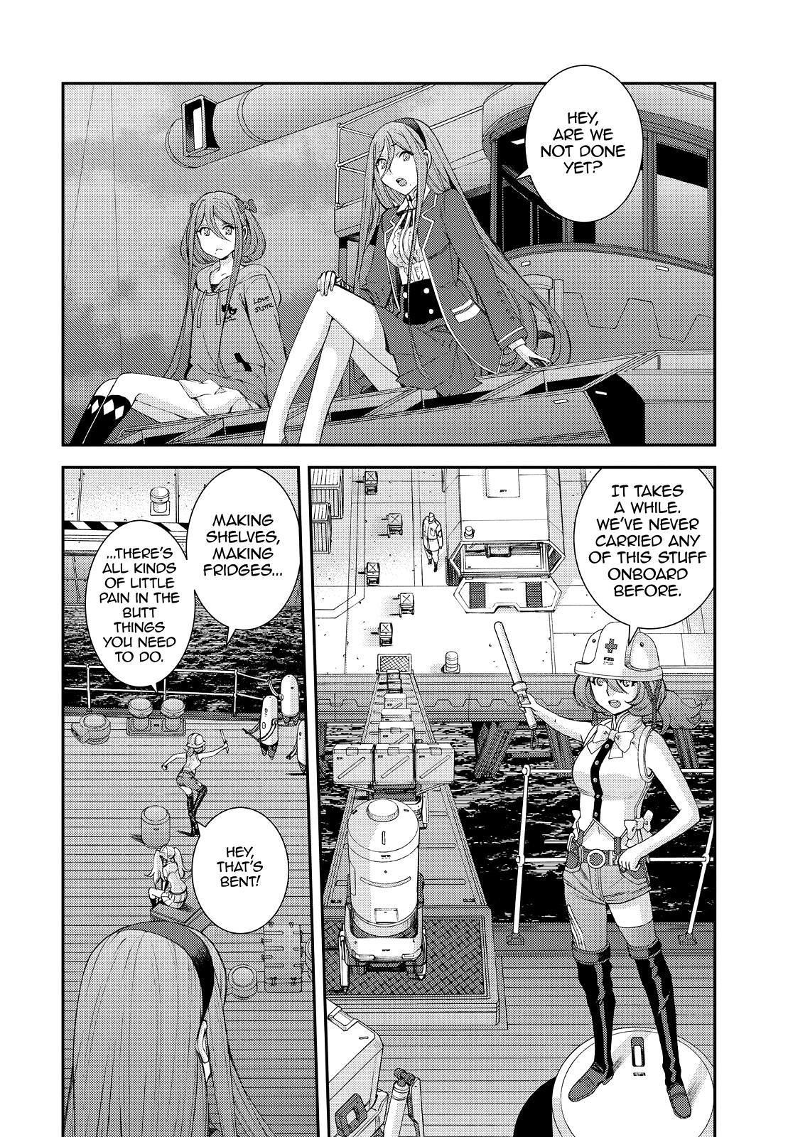 Aoki Hagane no Arpeggio chapter 136 page 14