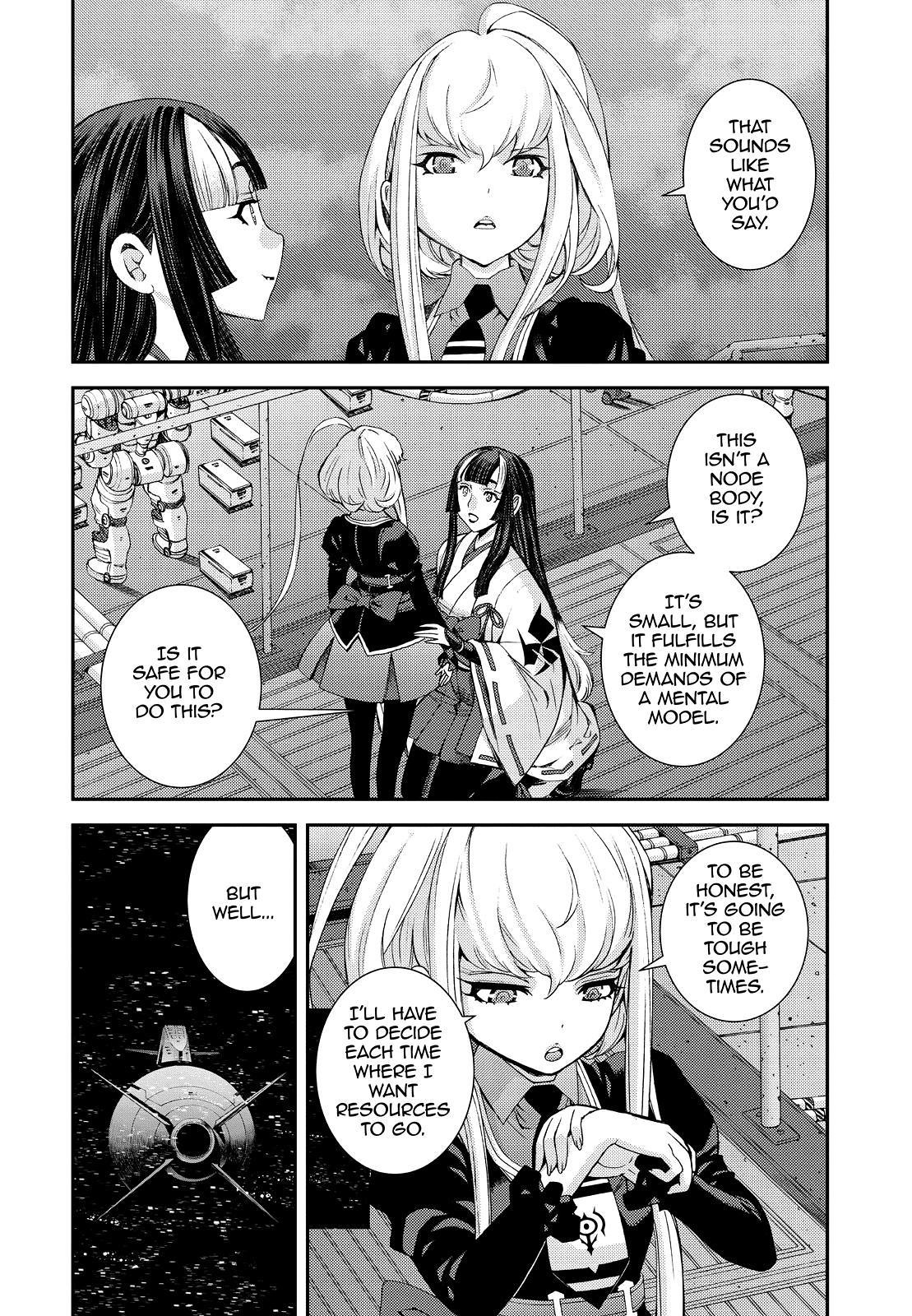 Aoki Hagane no Arpeggio chapter 136 page 28