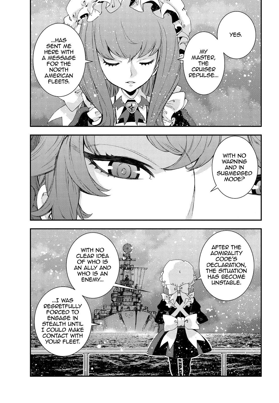 Aoki Hagane no Arpeggio chapter 137 page 17