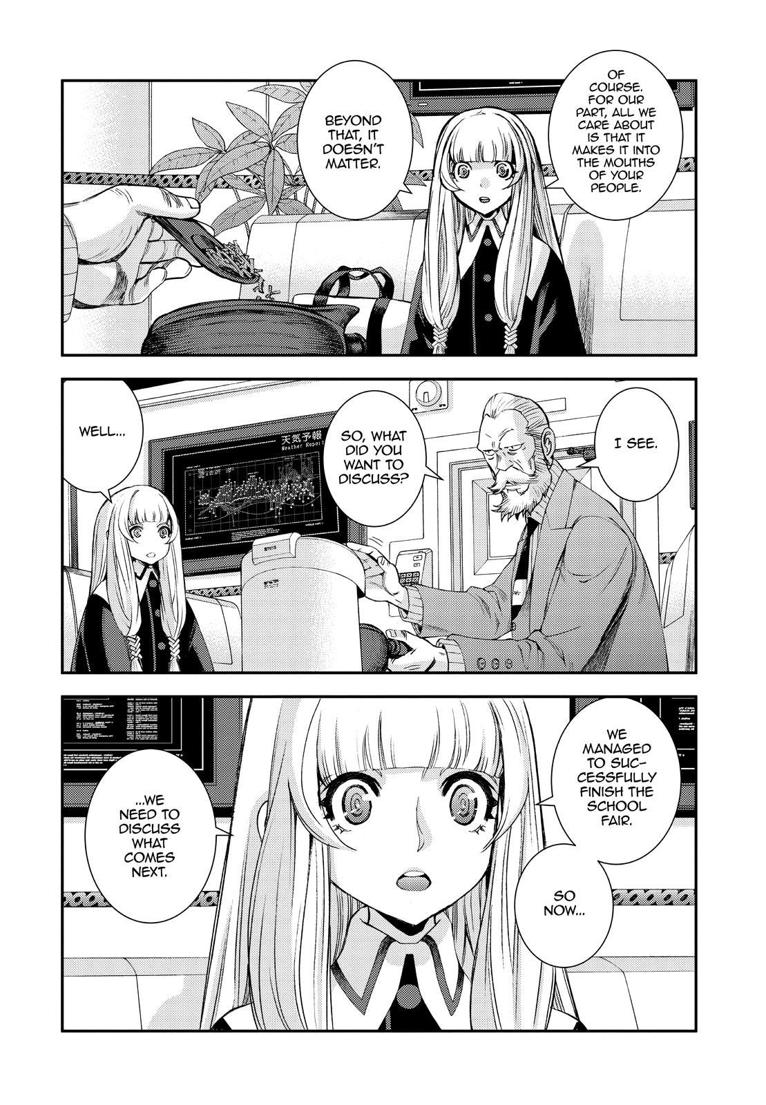 Aoki Hagane no Arpeggio chapter 138 page 12