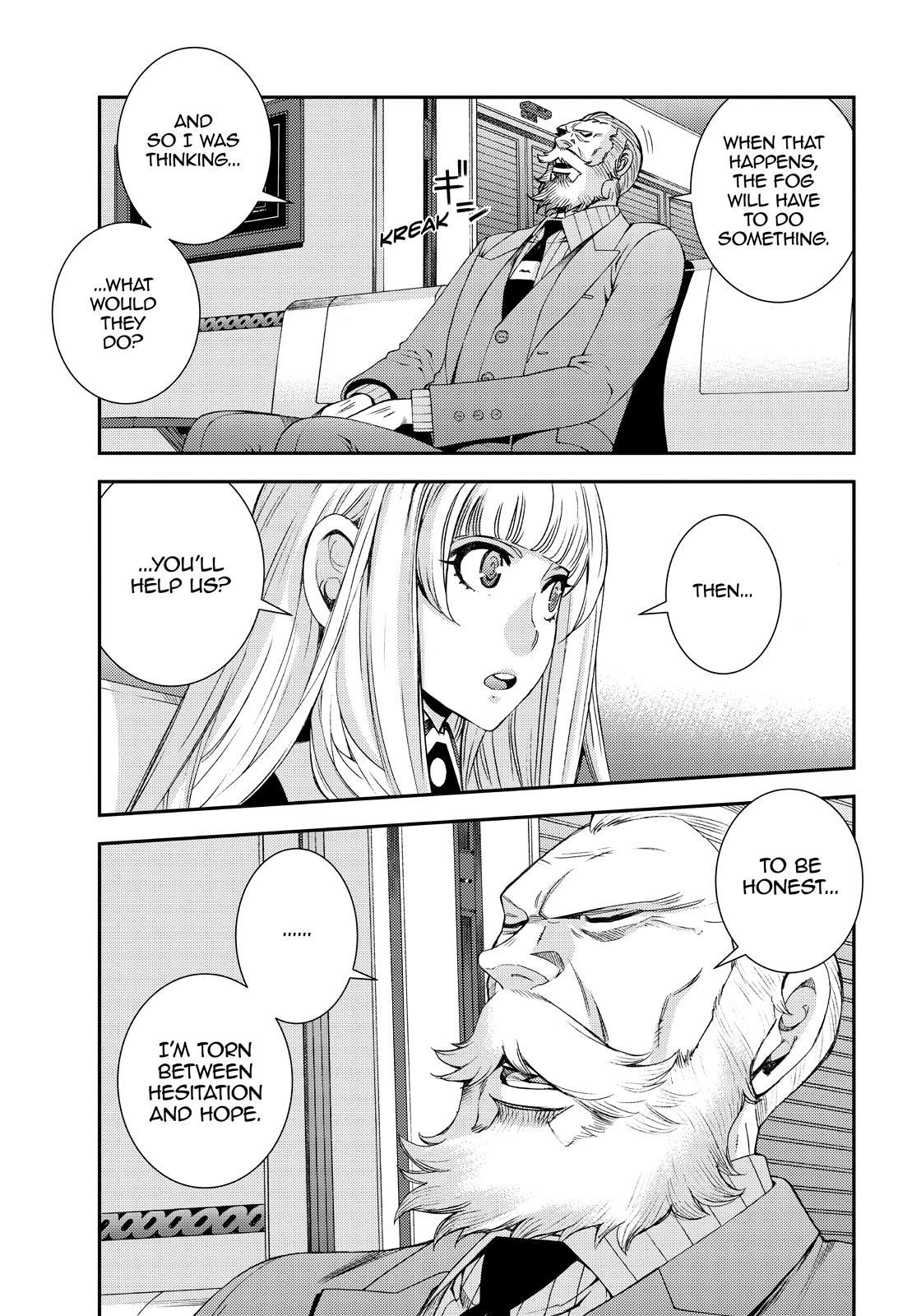 Aoki Hagane no Arpeggio chapter 138 page 17