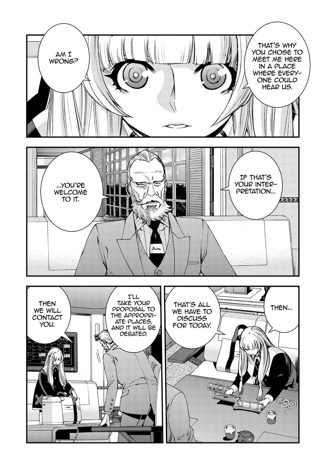 Aoki Hagane no Arpeggio chapter 138 page 22