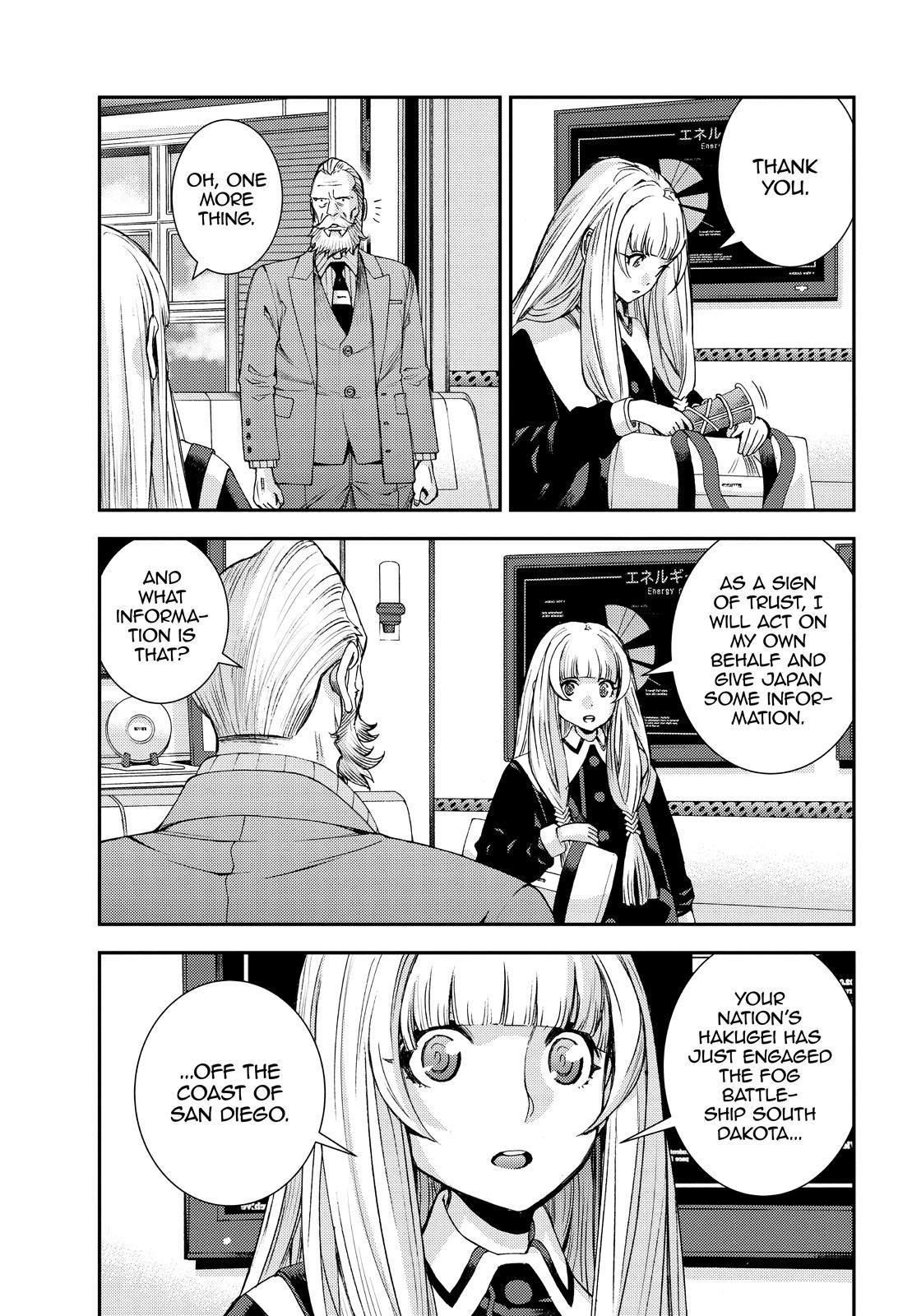Aoki Hagane no Arpeggio chapter 138 page 23