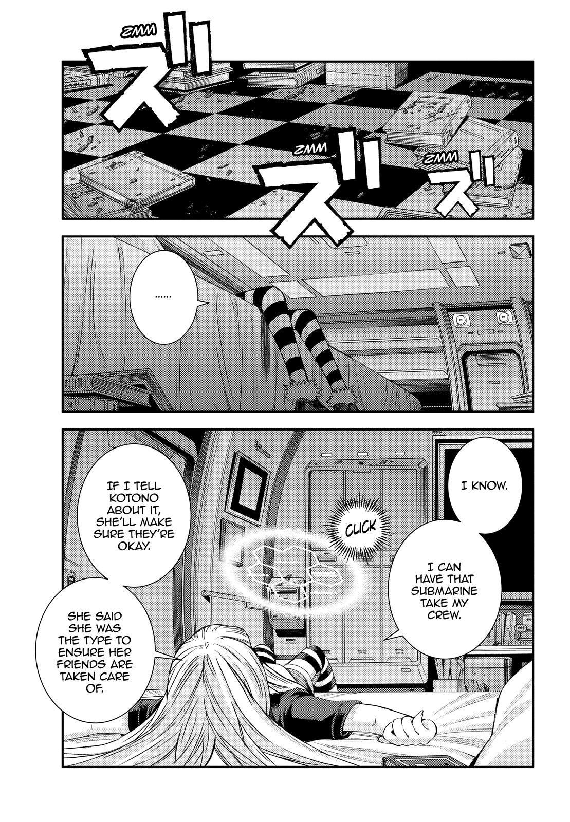 Aoki Hagane no Arpeggio chapter 143 page 11