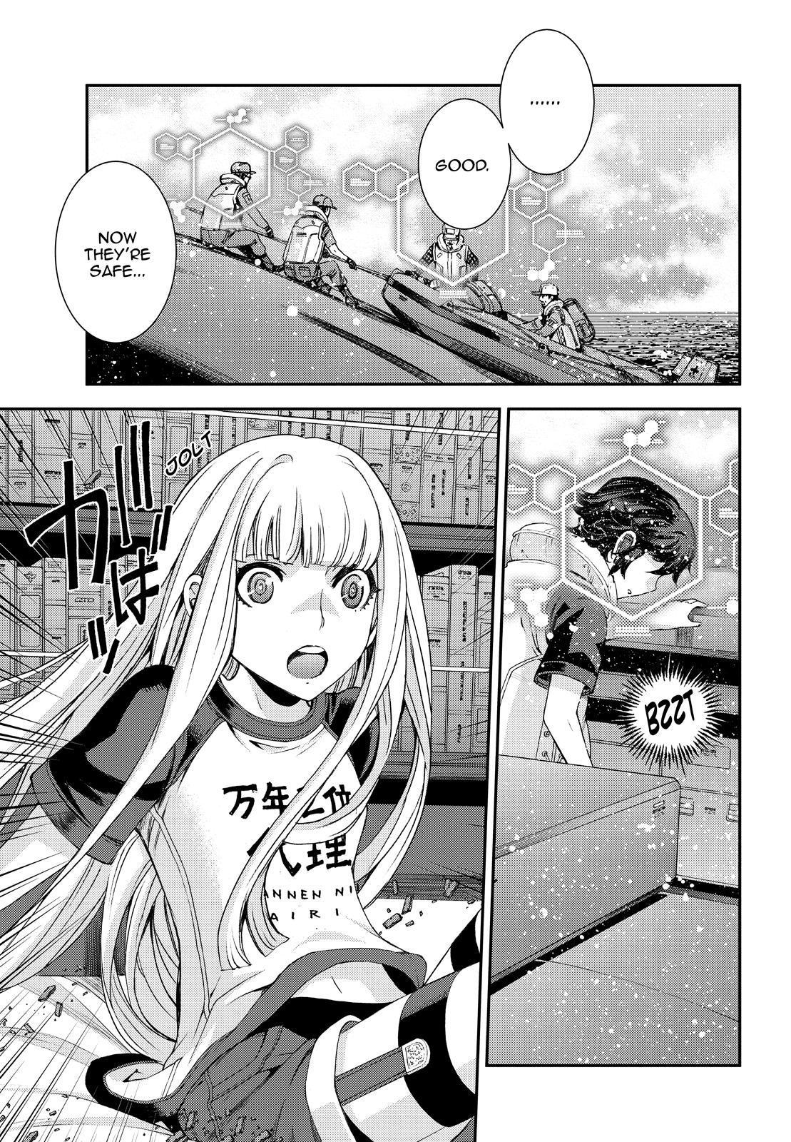 Aoki Hagane no Arpeggio chapter 143 page 17
