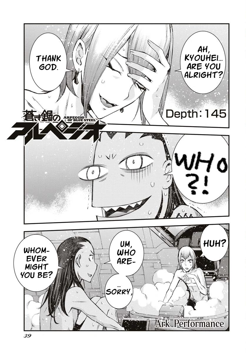 Aoki Hagane no Arpeggio chapter 145 page 1