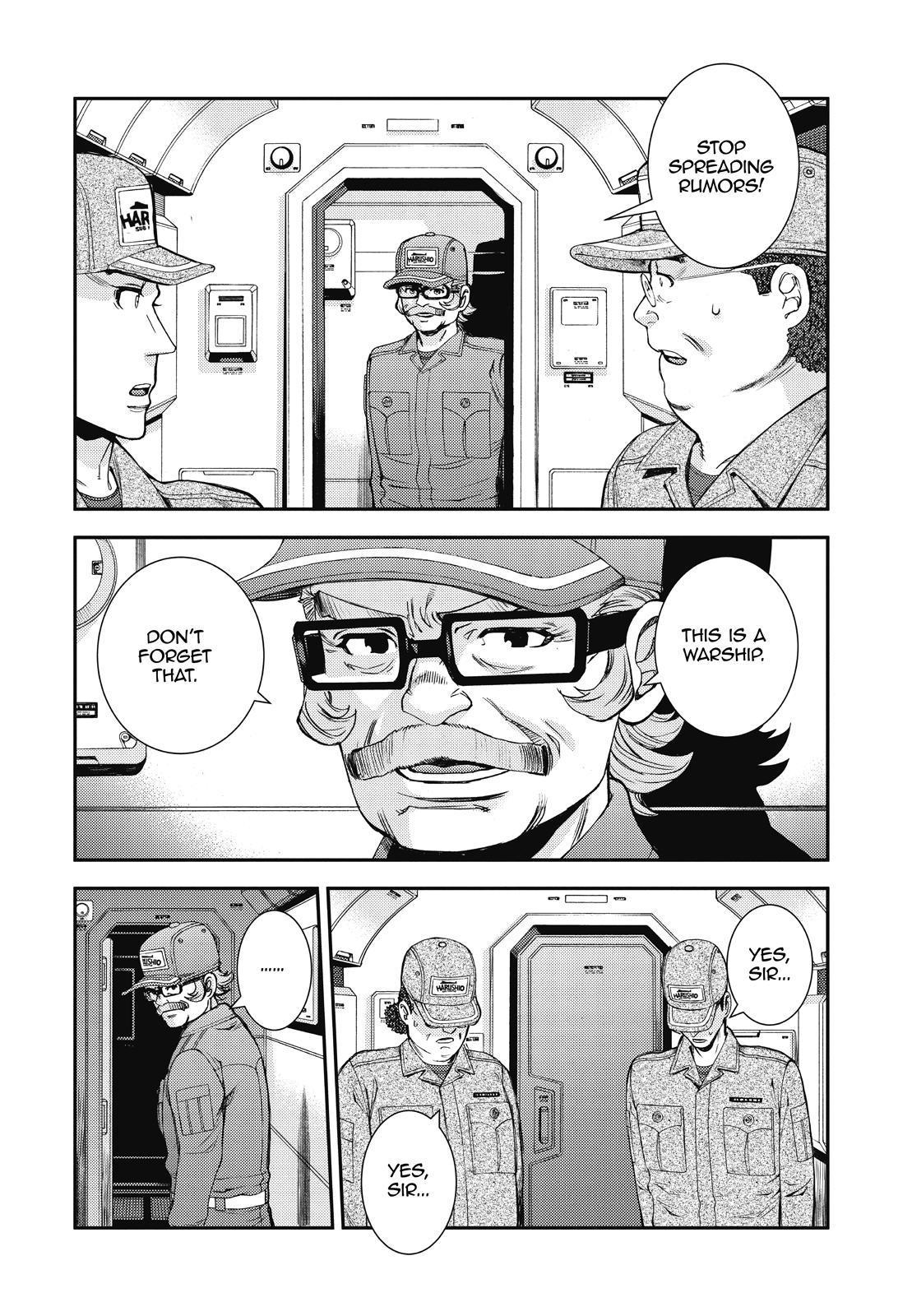 Aoki Hagane no Arpeggio chapter 147 page 14