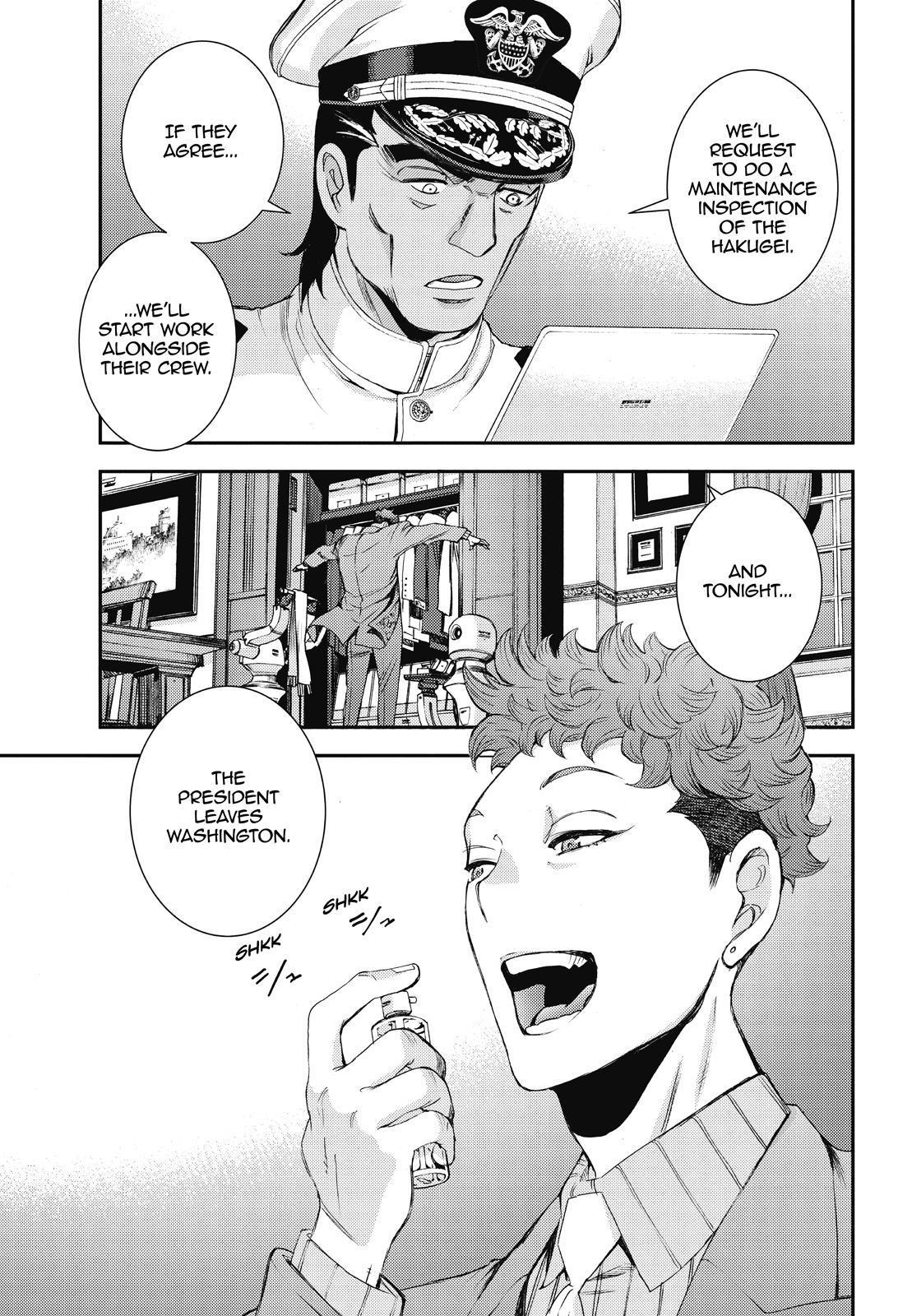 Aoki Hagane no Arpeggio chapter 147 page 7