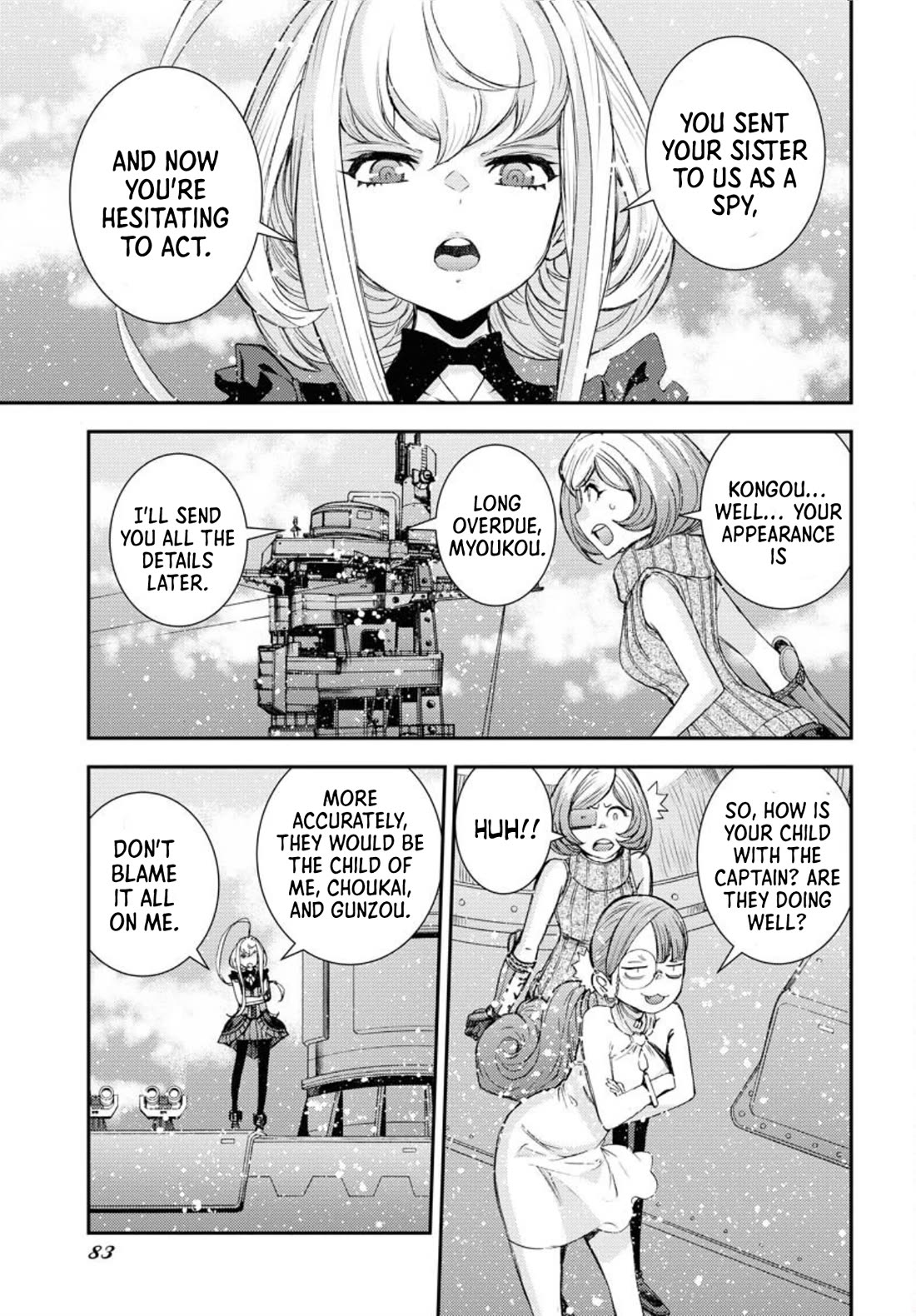 Aoki Hagane no Arpeggio chapter 148 page 14