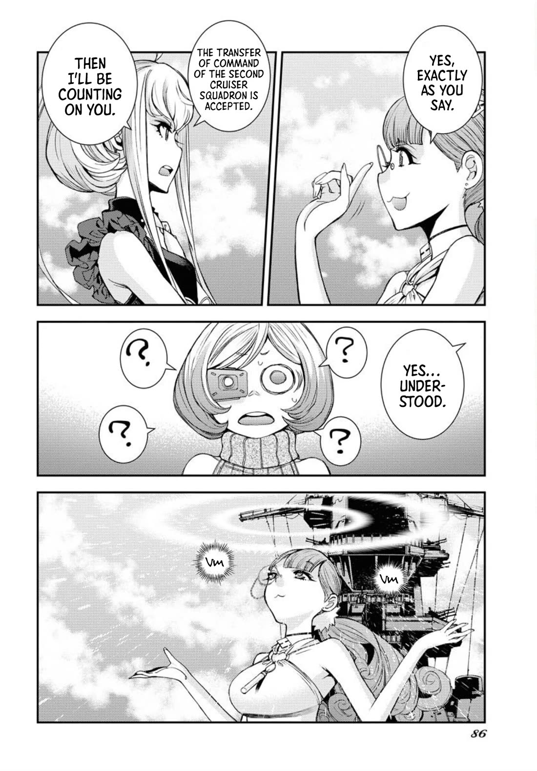 Aoki Hagane no Arpeggio chapter 148 page 17