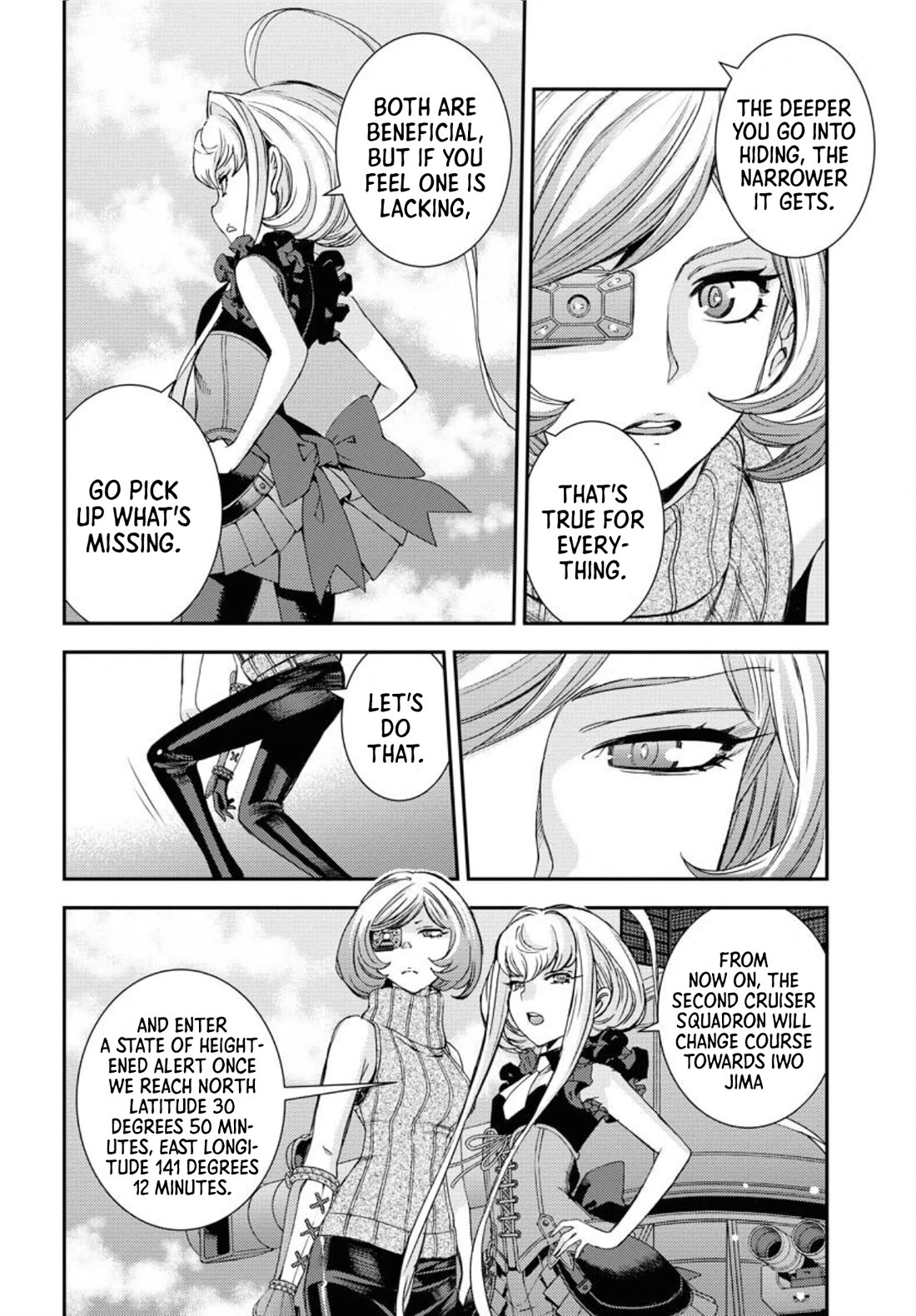 Aoki Hagane no Arpeggio chapter 148 page 25