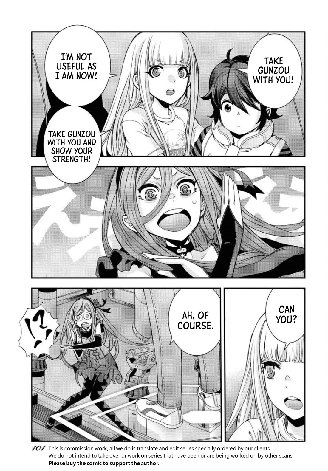 Aoki Hagane no Arpeggio chapter 148 page 32