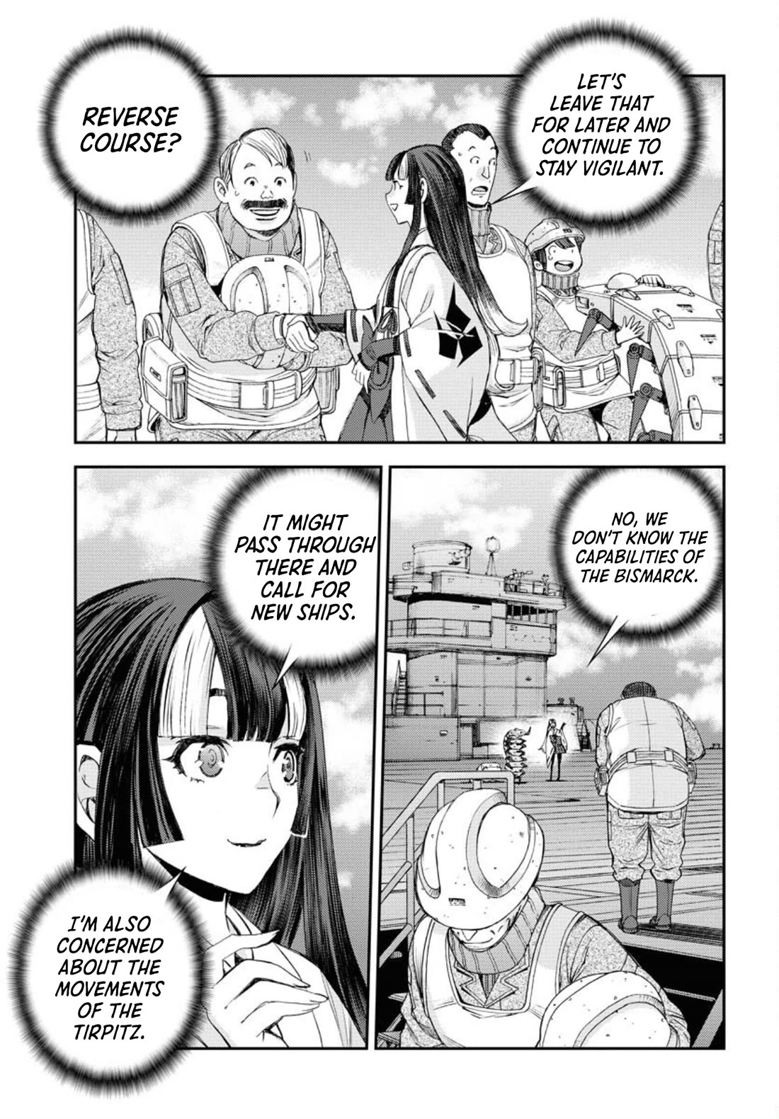 Aoki Hagane no Arpeggio chapter 151 page 32