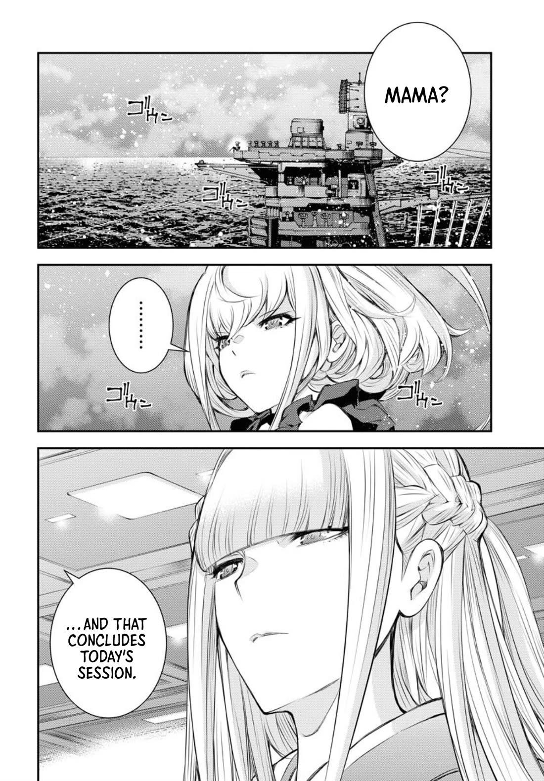Aoki Hagane no Arpeggio chapter 151 page 35