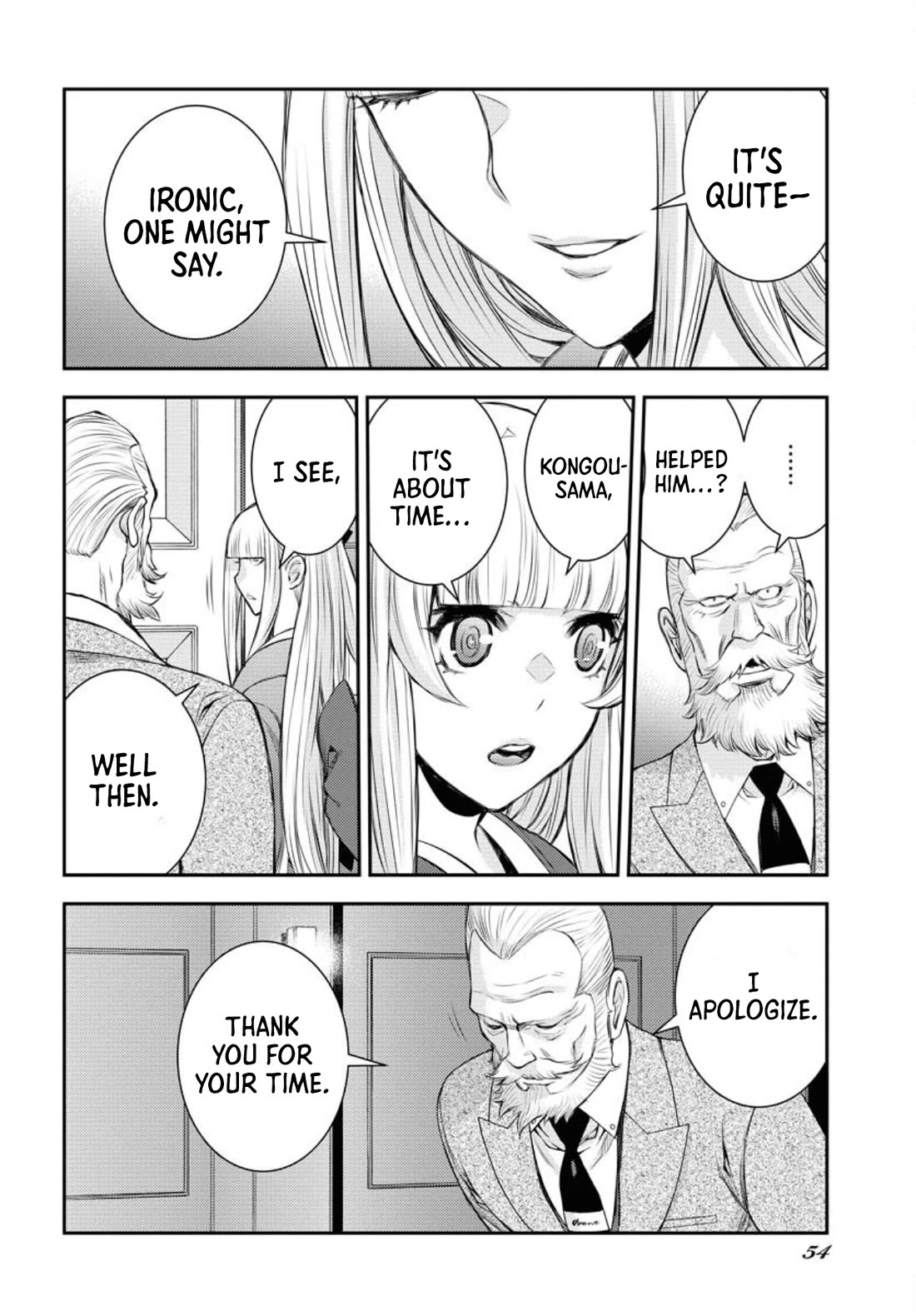 Aoki Hagane no Arpeggio chapter 152 page 15