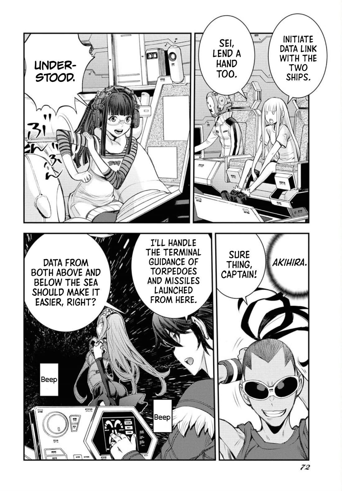 Aoki Hagane no Arpeggio chapter 152 page 33