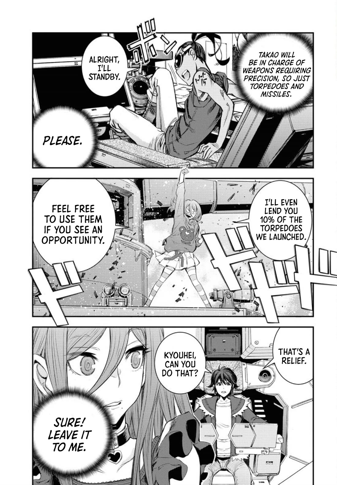 Aoki Hagane no Arpeggio chapter 152 page 34