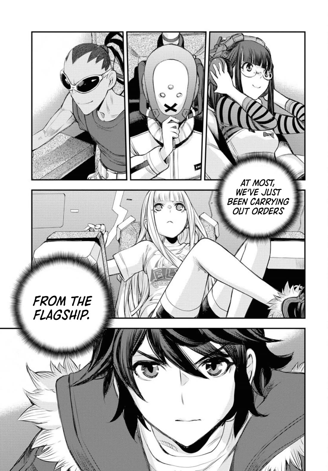 Aoki Hagane no Arpeggio chapter 152 page 36