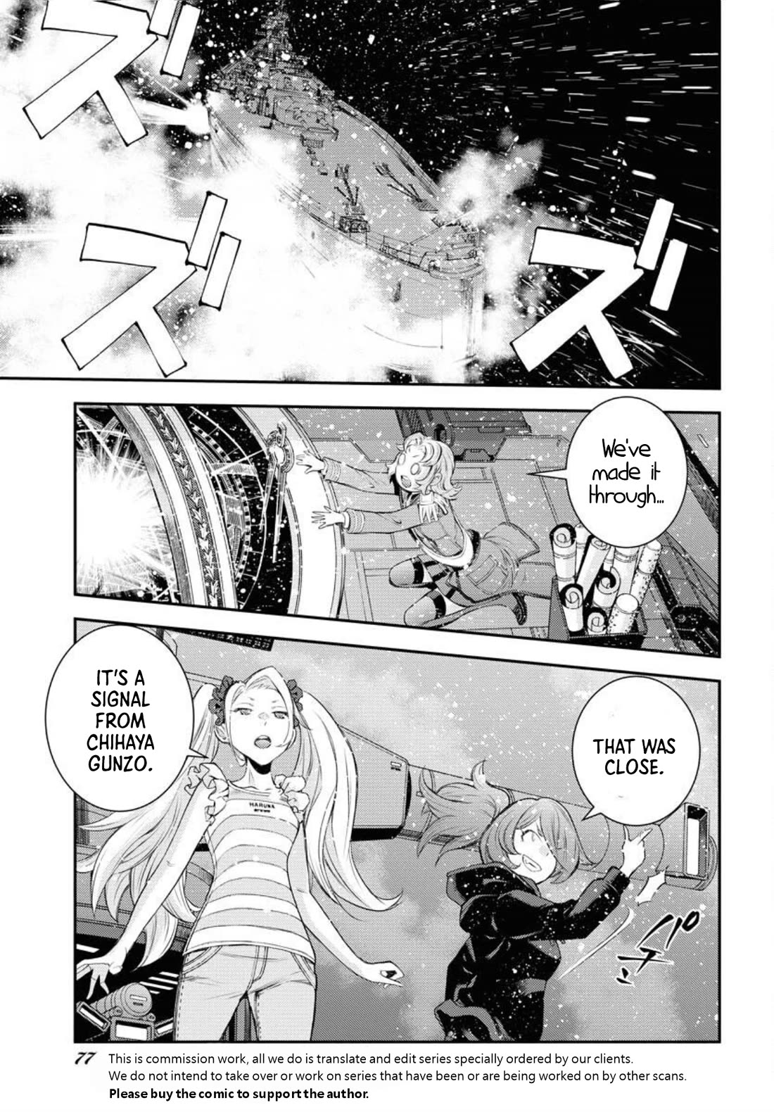 Aoki Hagane no Arpeggio chapter 153 page 36