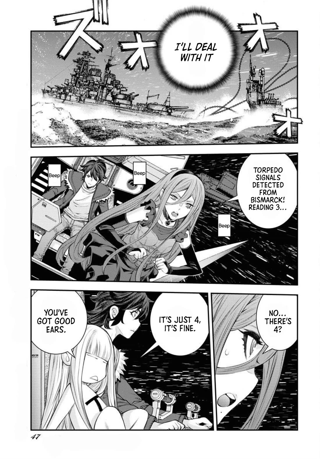 Aoki Hagane no Arpeggio chapter 153 page 8