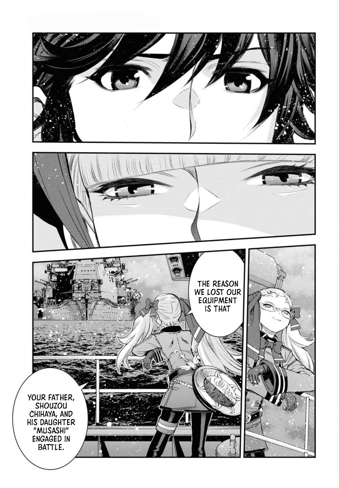 Aoki Hagane no Arpeggio chapter 154 page 22