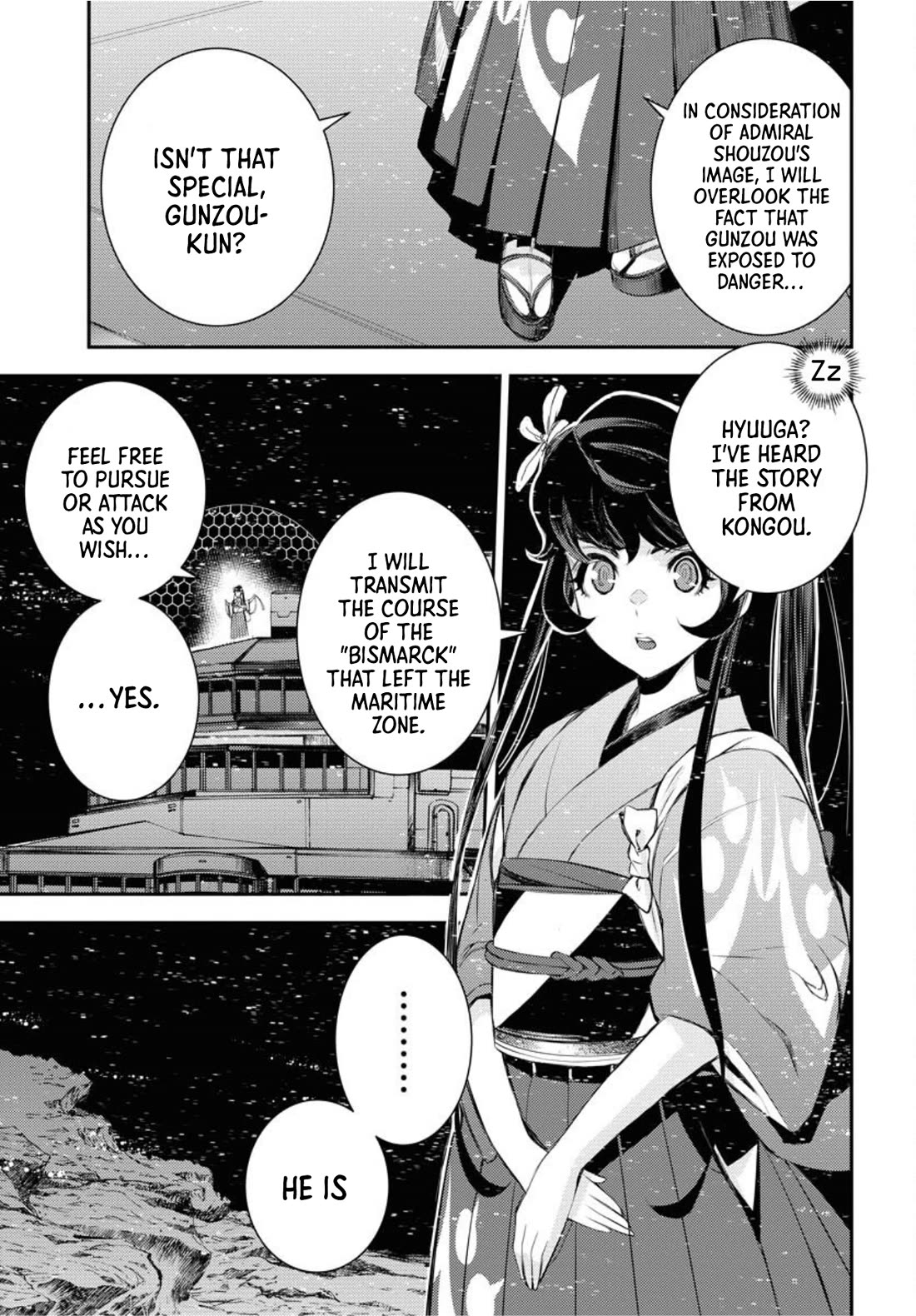 Aoki Hagane no Arpeggio chapter 154 page 34