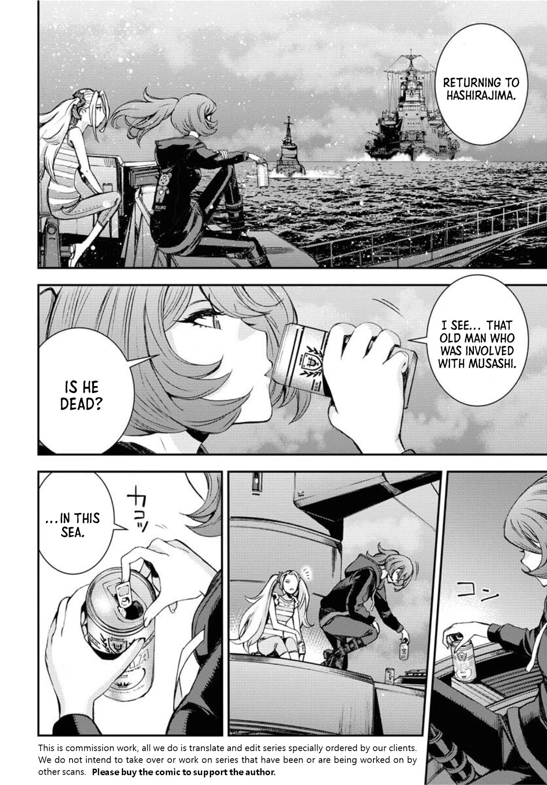 Aoki Hagane no Arpeggio chapter 154 page 35