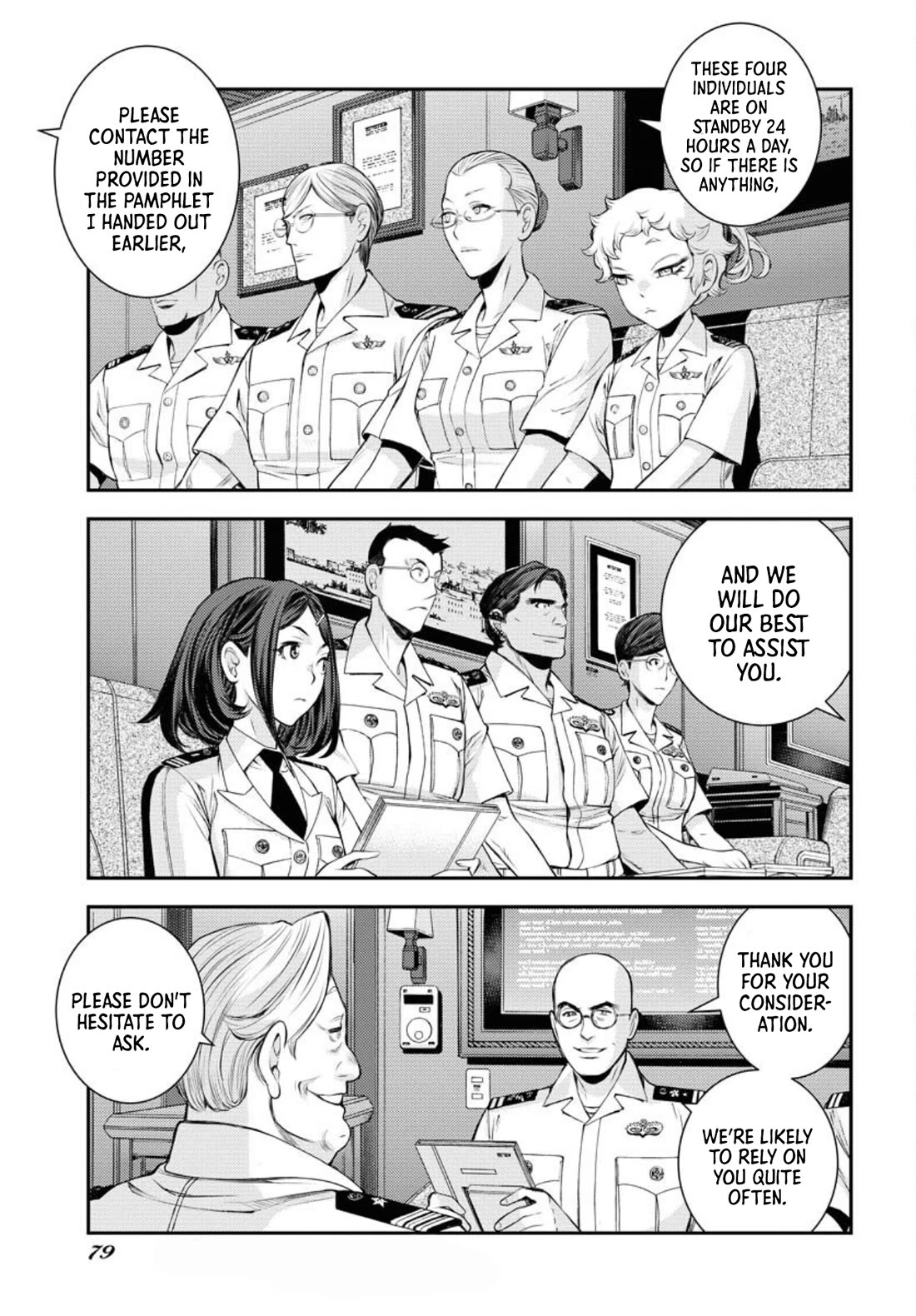 Aoki Hagane no Arpeggio chapter 155 page 10