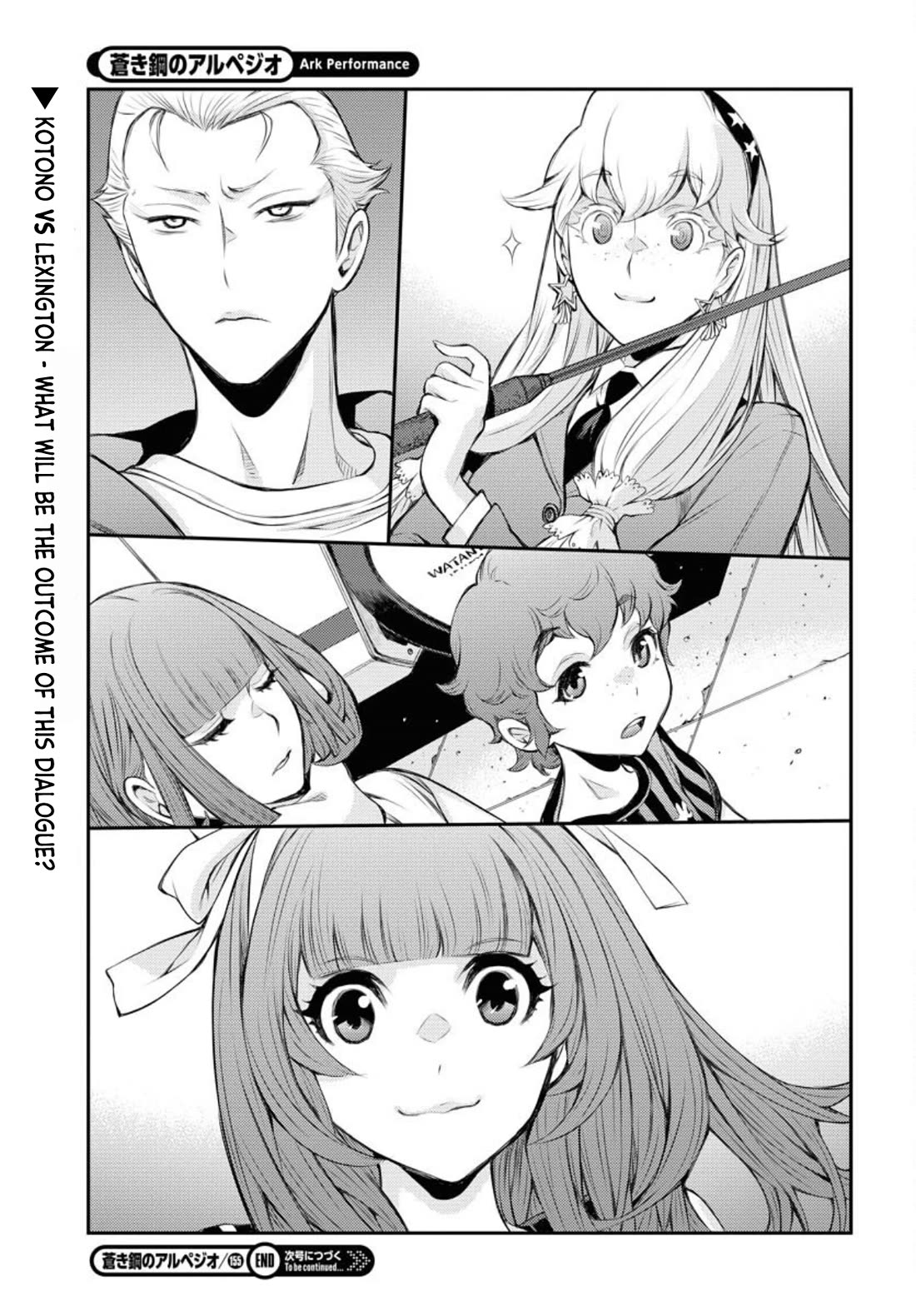 Aoki Hagane no Arpeggio chapter 155 page 30