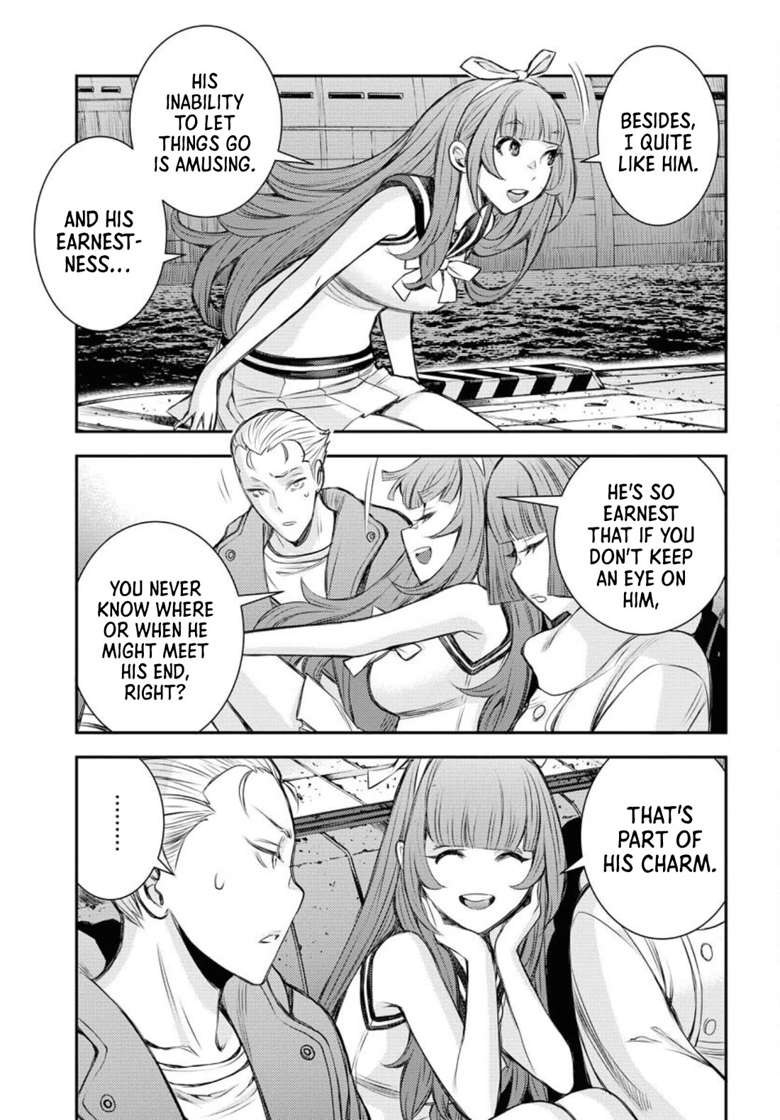 Aoki Hagane no Arpeggio chapter 156 page 10